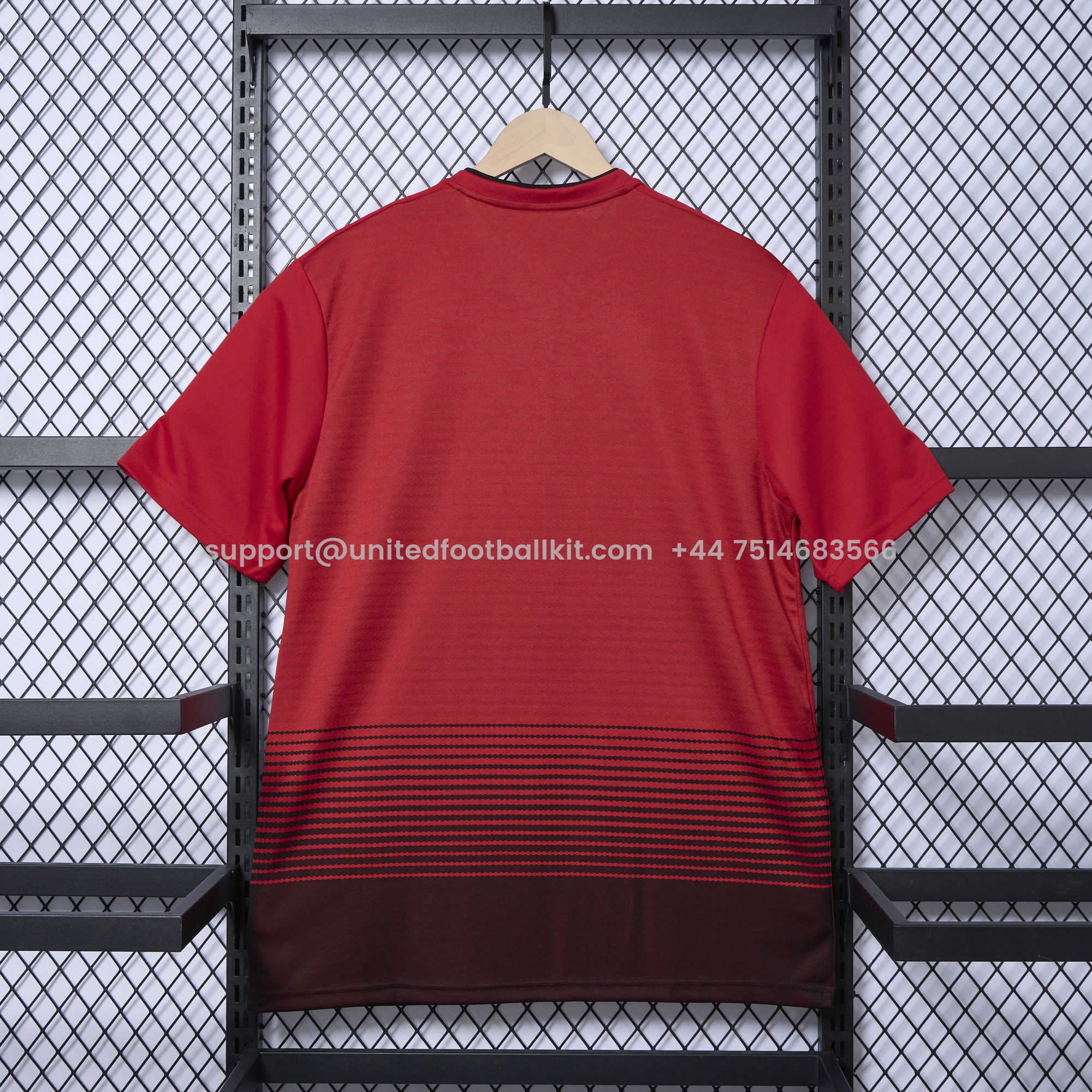 Unitedfootballkit.com | Retro Manchester United 18-19 Home Stadium Jersey -Customize Name, Number and Patch | Worldwide Shipping