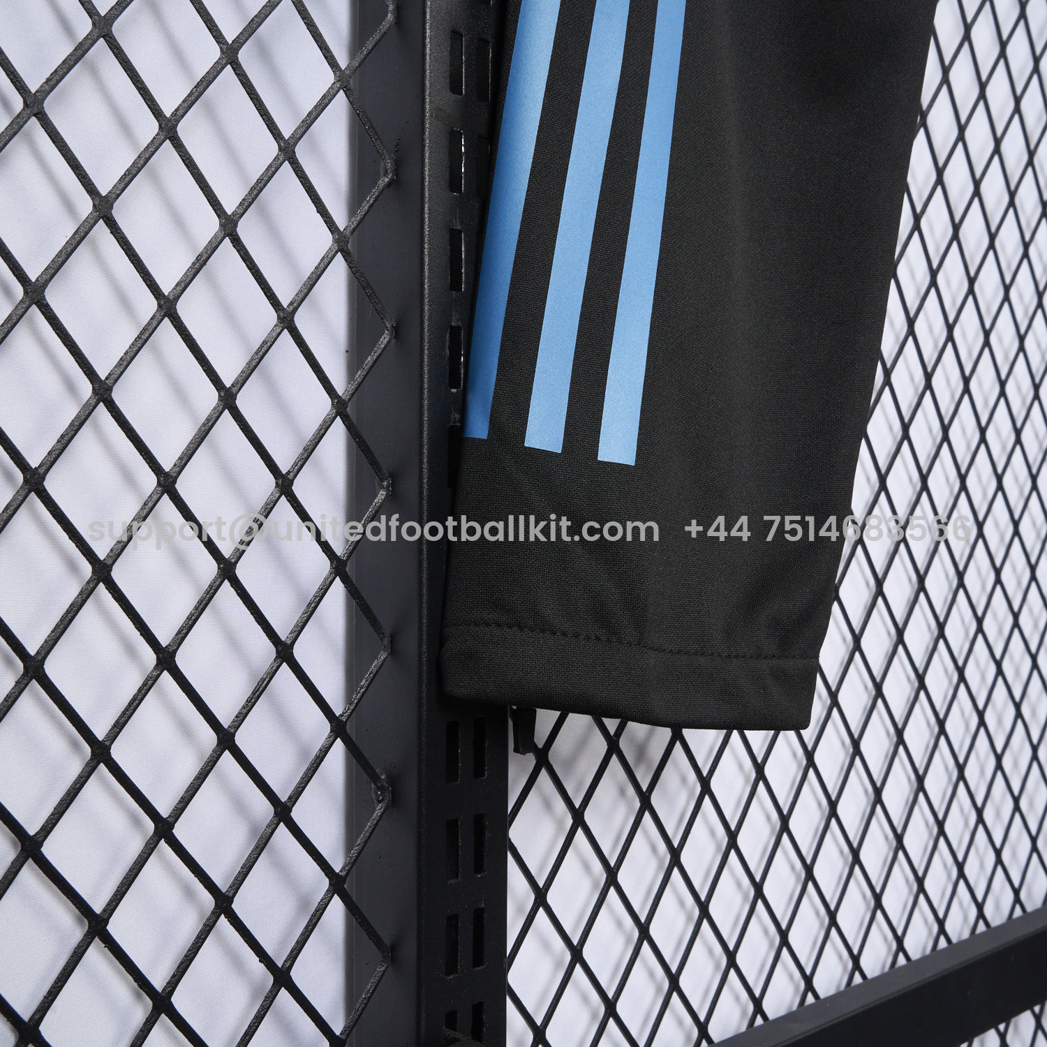 Unitedfootballkit.com | Argentina 24-25 Black Training Pants - Player Version -Customize Name, Number and Patch | Worldwide Shipping