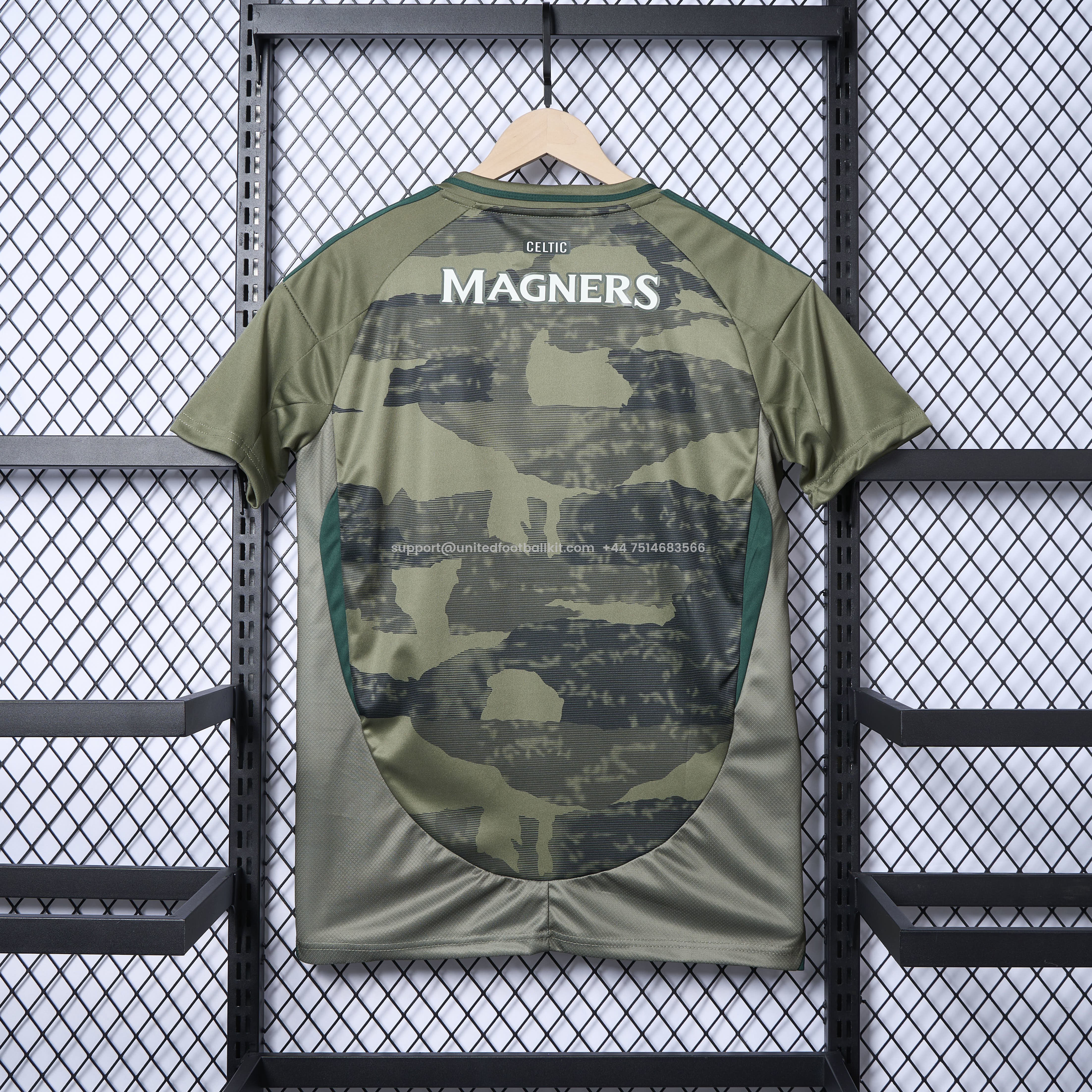 Unitedfootballkit.com | Celtic 24-25 Third Jersey - Fans Version -Customize Name, Number and Patch | Worldwide Shipping