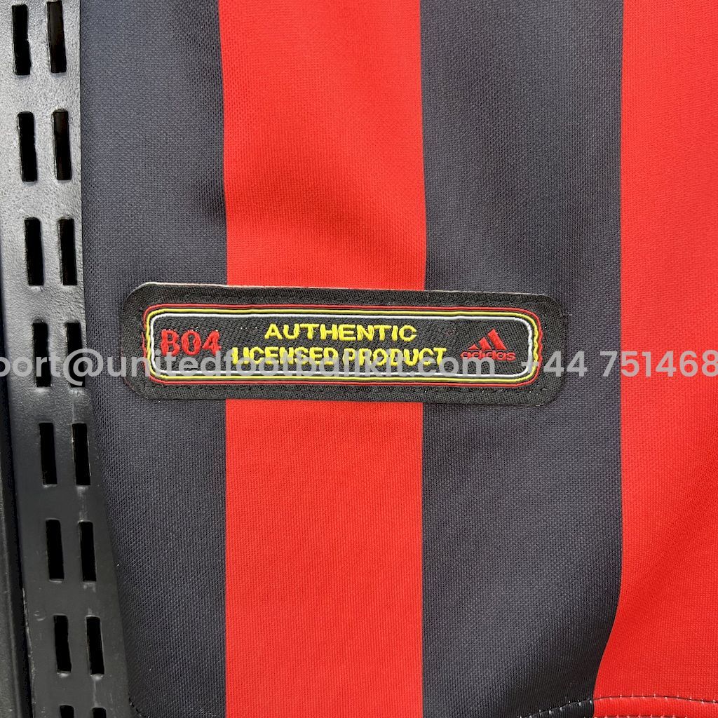 Unitedfootballkit.com | Retro Bayer 04 Leverkusen 2000-01 Home Jersey -Customize Name, Number and Patch | Worldwide Shipping