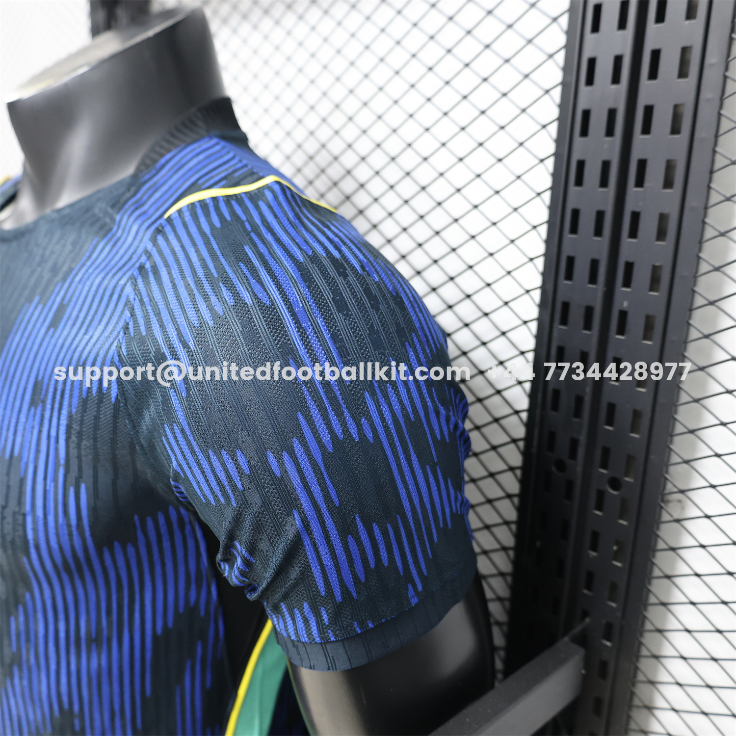 Unitedfootballkit.com | Brazil 2026 Away Blue Jersey - Player Version -Customize Name, Number and Patch | Worldwide Shipping