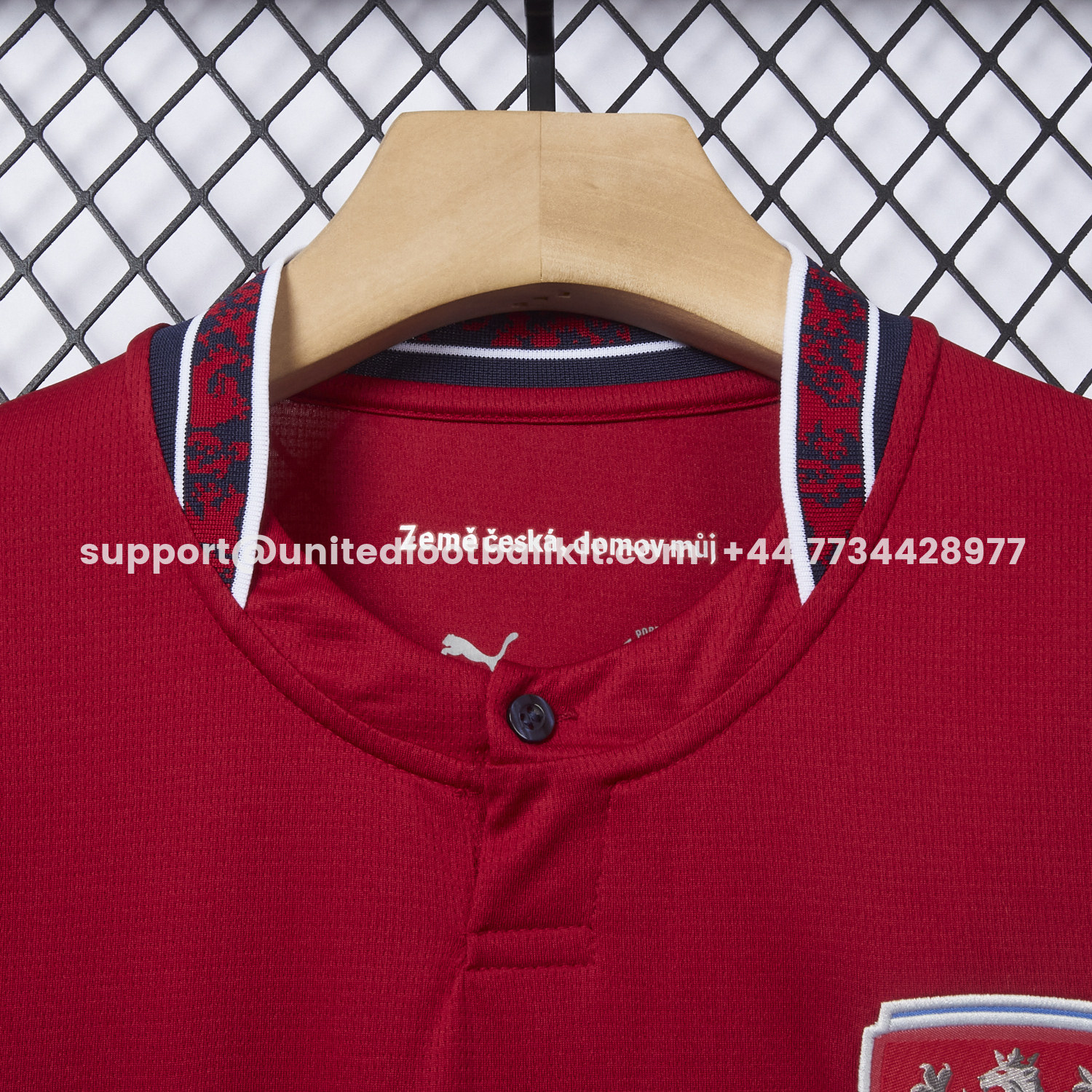 Unitedfootballkit.com | Czech Republic 2026 Home Jersey - Fans Version -Customize Name, Number and Patch | Worldwide Shipping