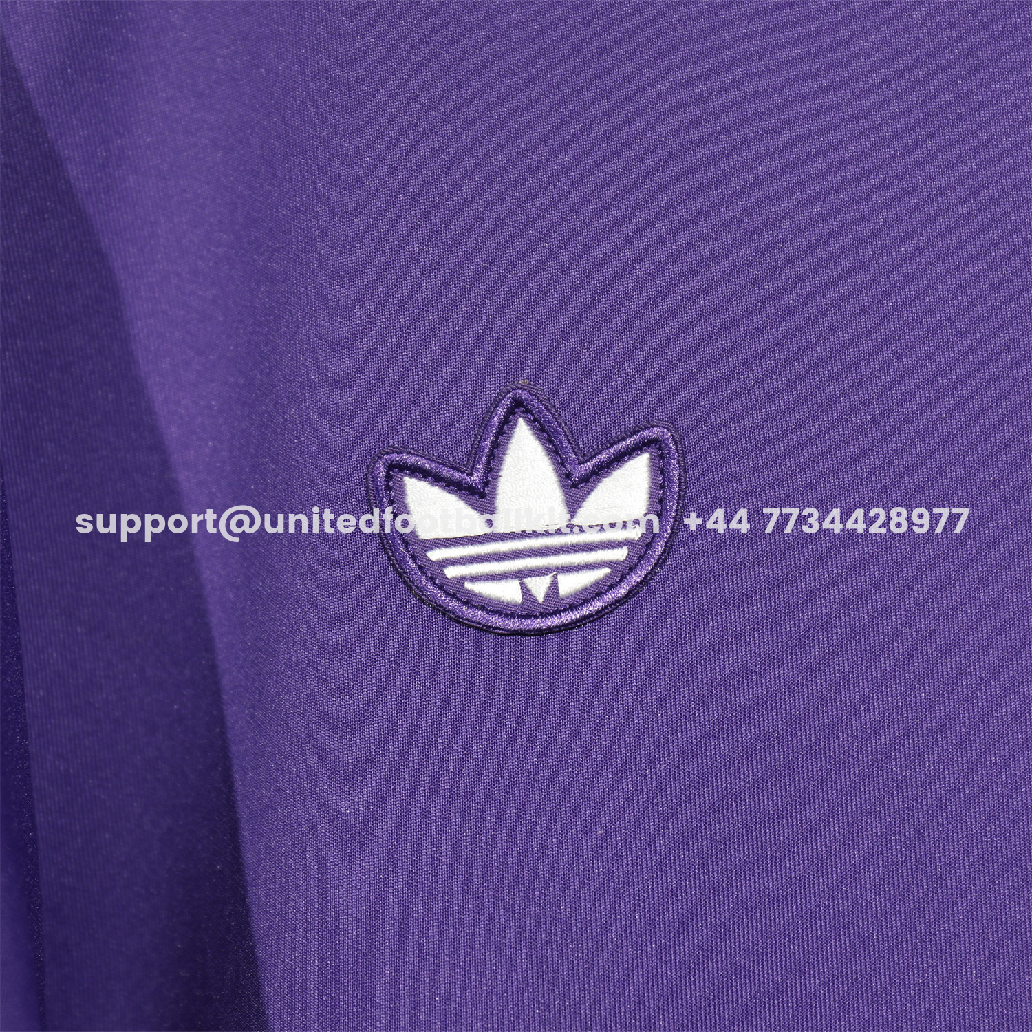 Unitedfootballkit.com | Real Madrid 25-26 White Lines Training Set - Purple Top and Purple Pants -Customize Name, Number and Patch | Worldwide Shipping