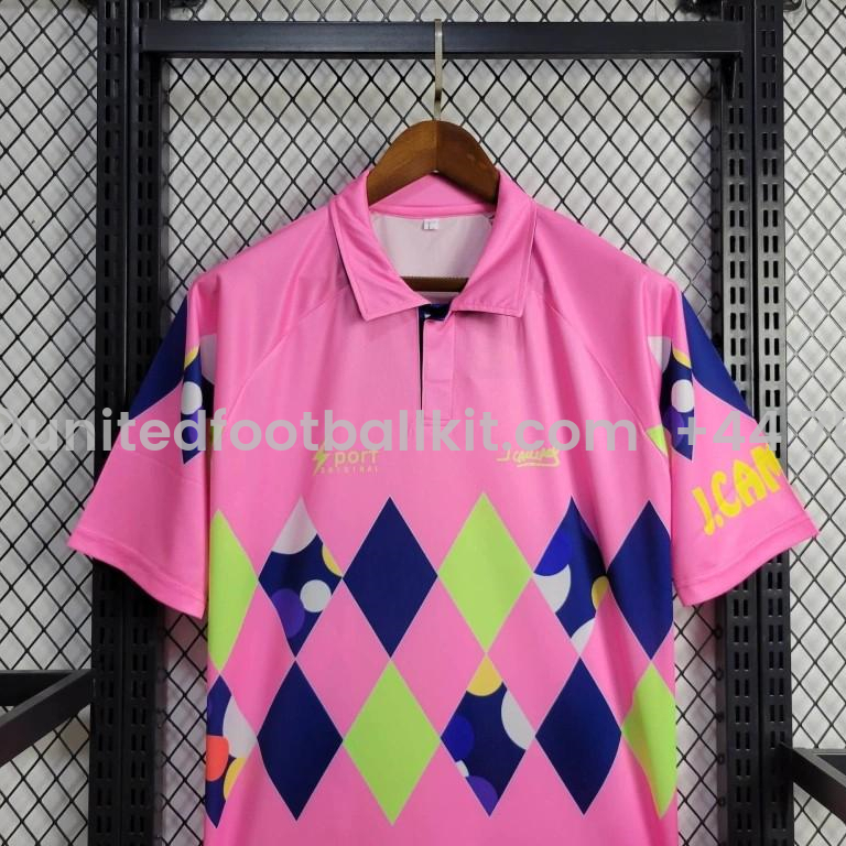 Unitedfootballkit.com | Retro Mexico 1992-93 Goalkeeper Pink Jersey -Customize Name, Number and Patch | Worldwide Shipping
