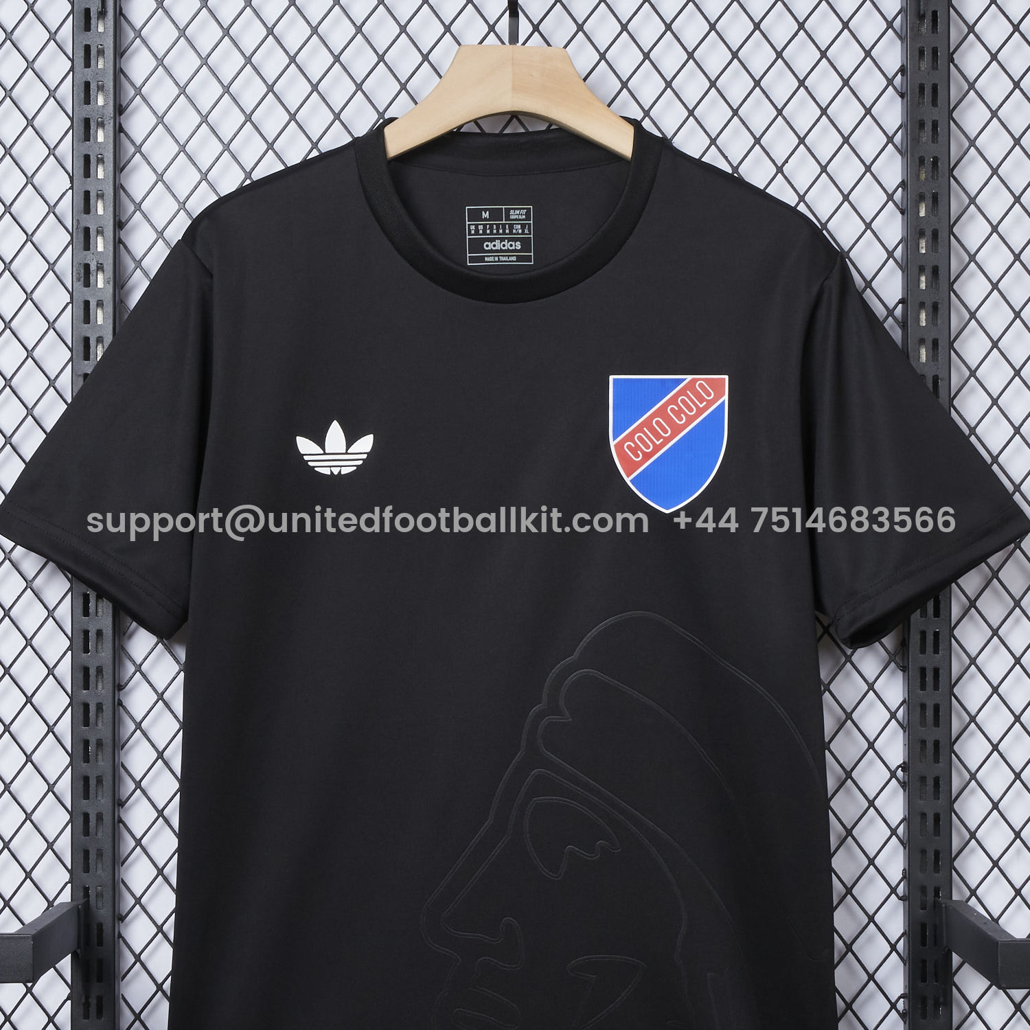 Unitedfootballkit.com | Colo Colo 25-26 100th Anniversary Pure Black Special Jersey - Fans Version -Customize Name, Number and Patch | Worldwide Shipping