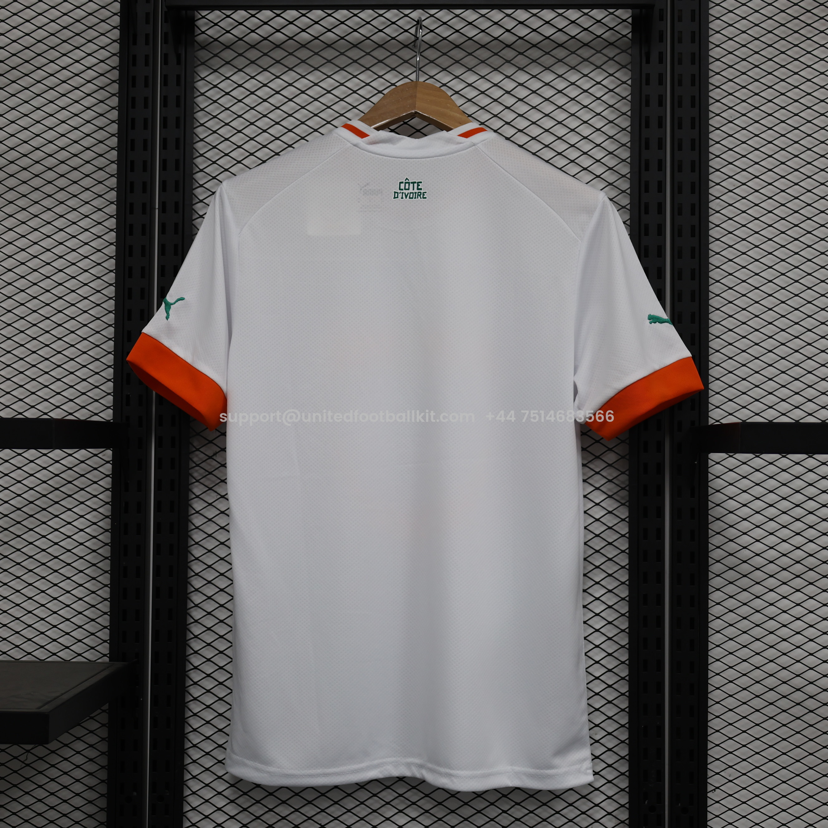 Unitedfootballkit.com | Cote d'Ivoire 22-23 Away Stadium Jersey - Fans Version -Customize Name, Number and Patch | Worldwide Shipping