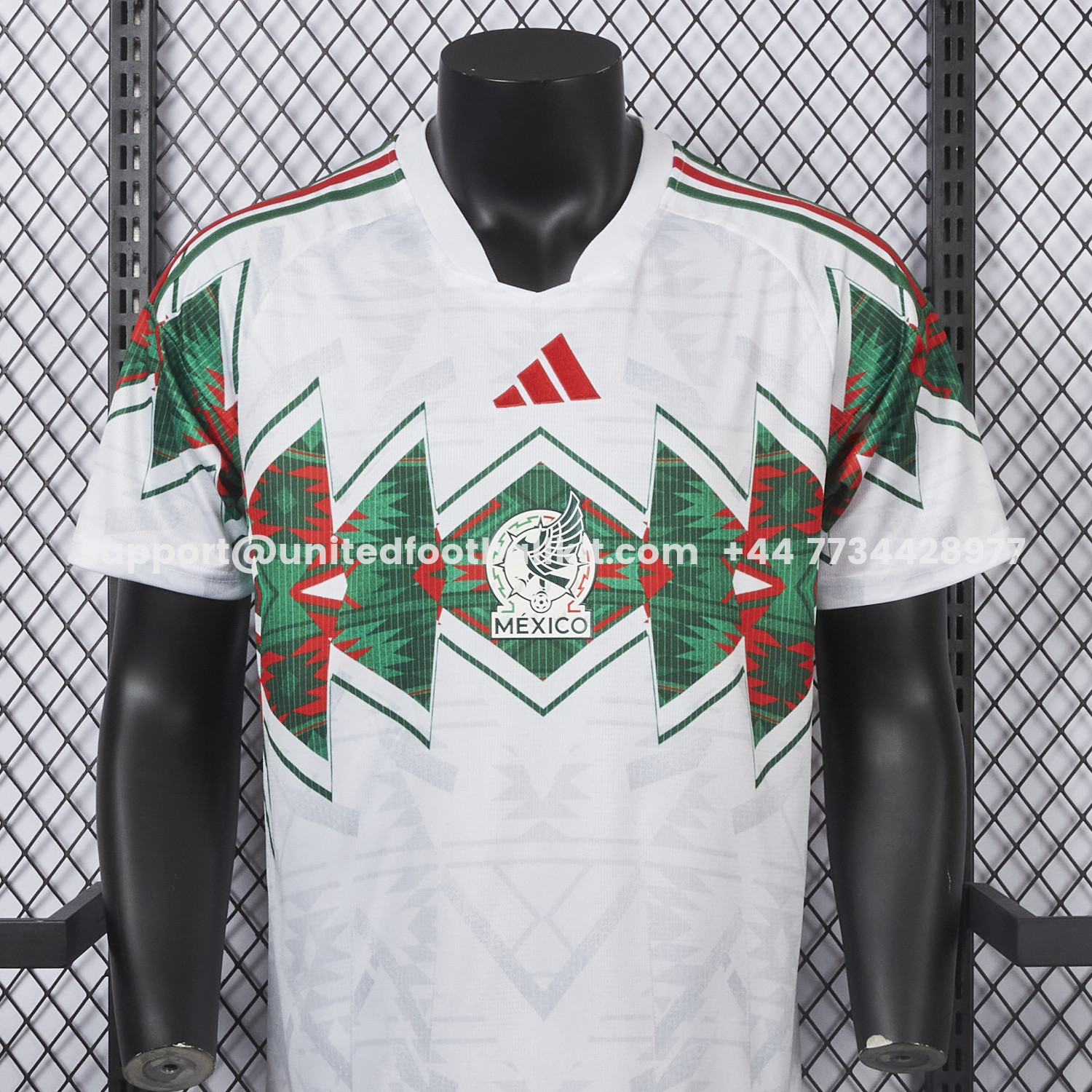Unitedfootballkit.com | Mexico 2026 White And Green Special Jersey - Player Version -Customize Name, Number and Patch | Worldwide Shipping