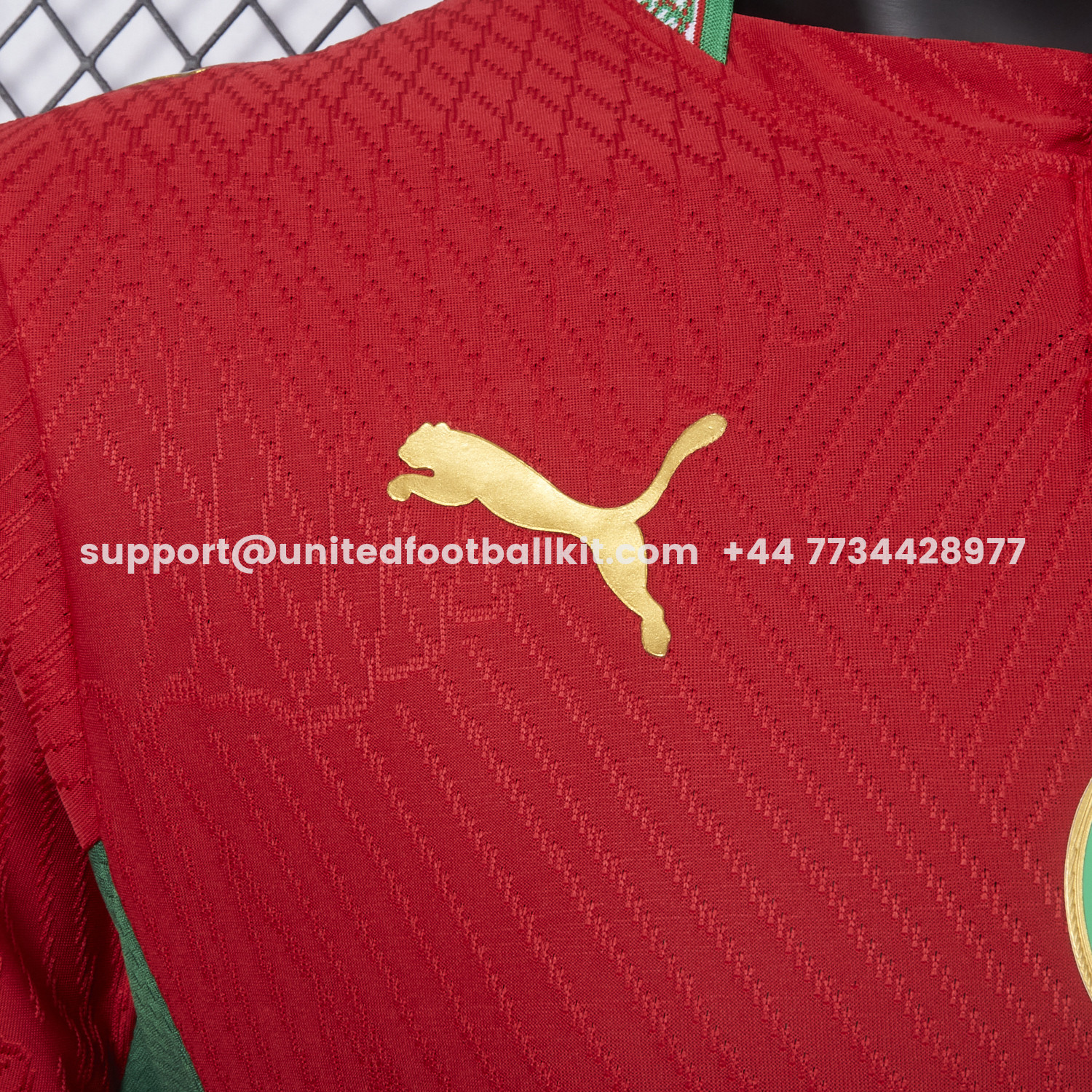 Unitedfootballkit.com | Morocco 2026 Home Jersey - Player Version -Customize Name, Number and Patch | Worldwide Shipping