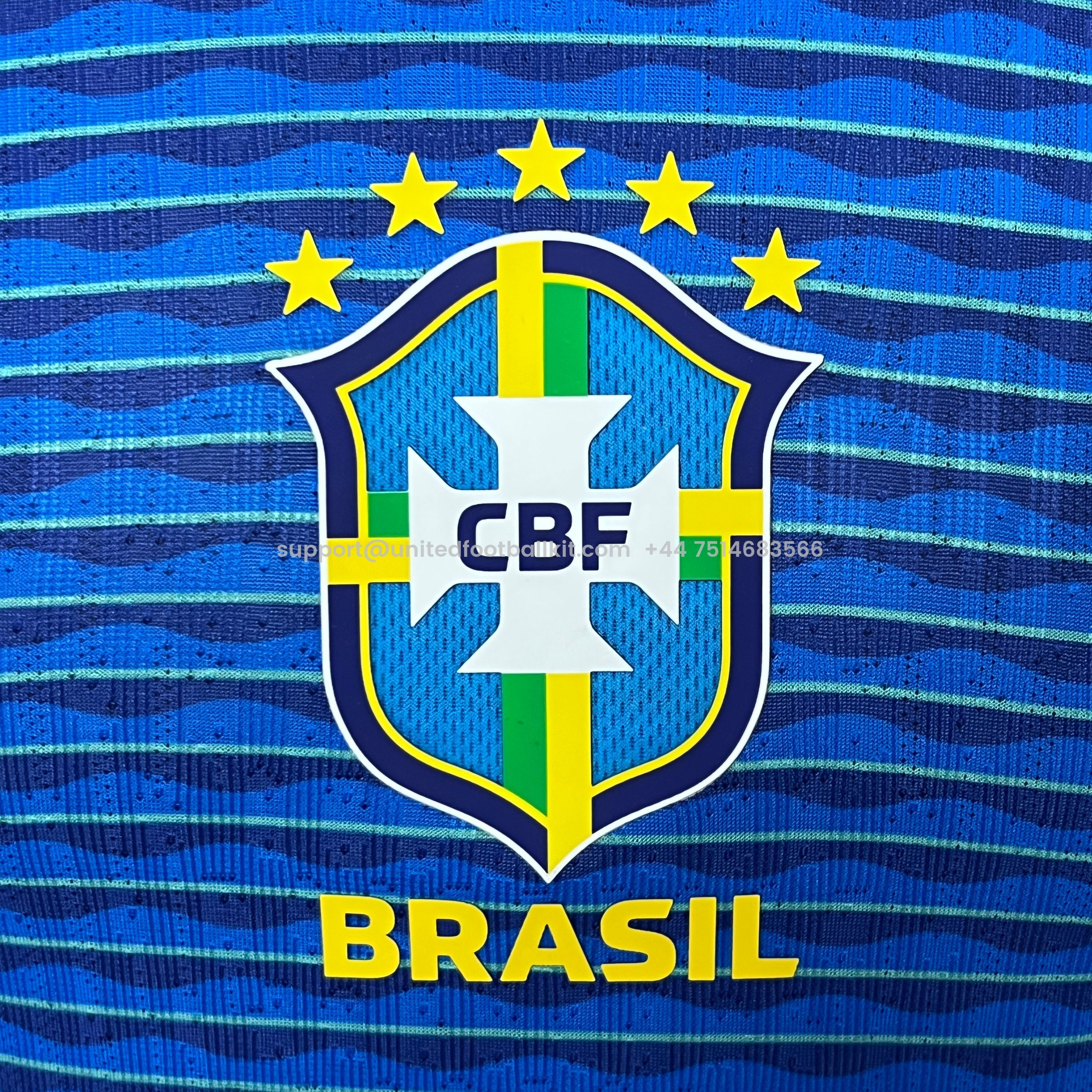 Unitedfootballkit.com | Brazil 2024 Away Stadium Jersey - Player Version -Customize Name, Number and Patch | Worldwide Shipping