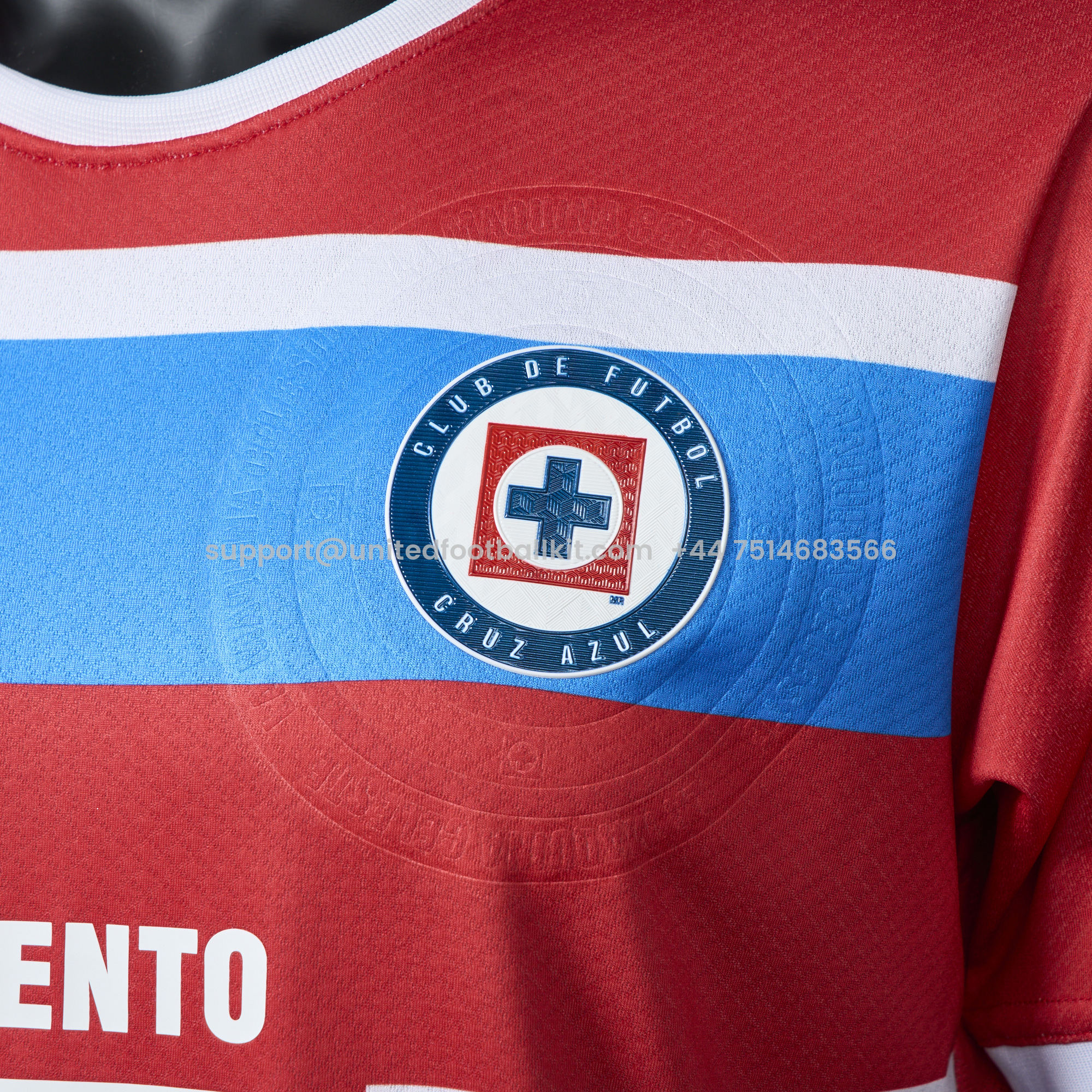Unitedfootballkit.com | Cruz Azul 24-25 Red Goalkeeper Jersey - Player Version -Customize Name, Number and Patch | Worldwide Shipping