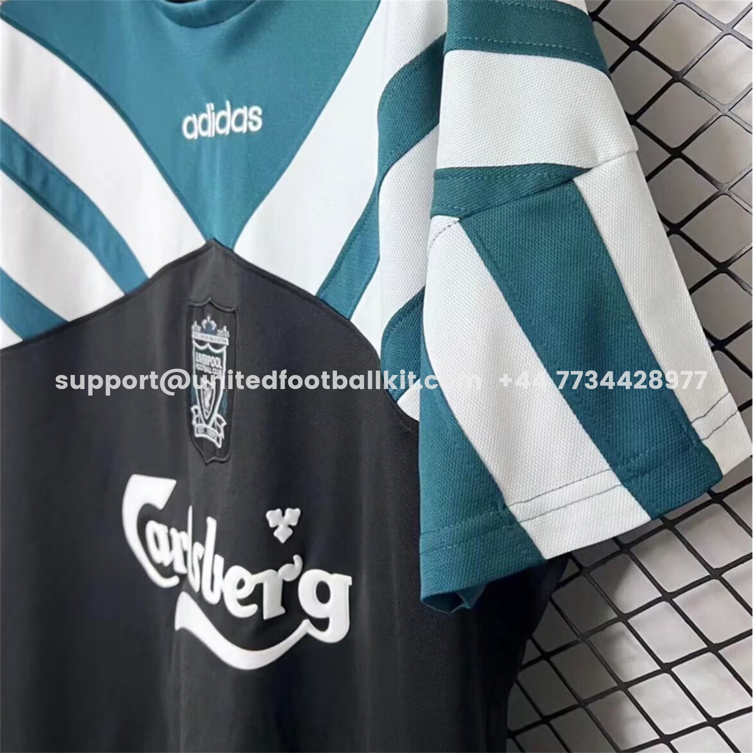 Unitedfootballkit.com | Retro Liver.pool 1995-96 Green And Black Training Jersey -Customize Name, Number and Patch | Worldwide Shipping