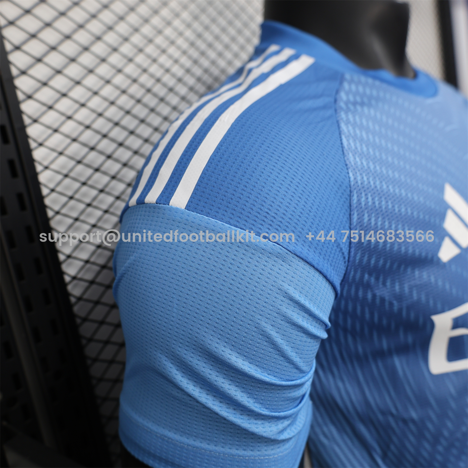 Unitedfootballkit.com | Real Madrid 25-26 Blue Goalkeeper Jersey - Player Version -Customize Name, Number and Patch | Worldwide Shipping