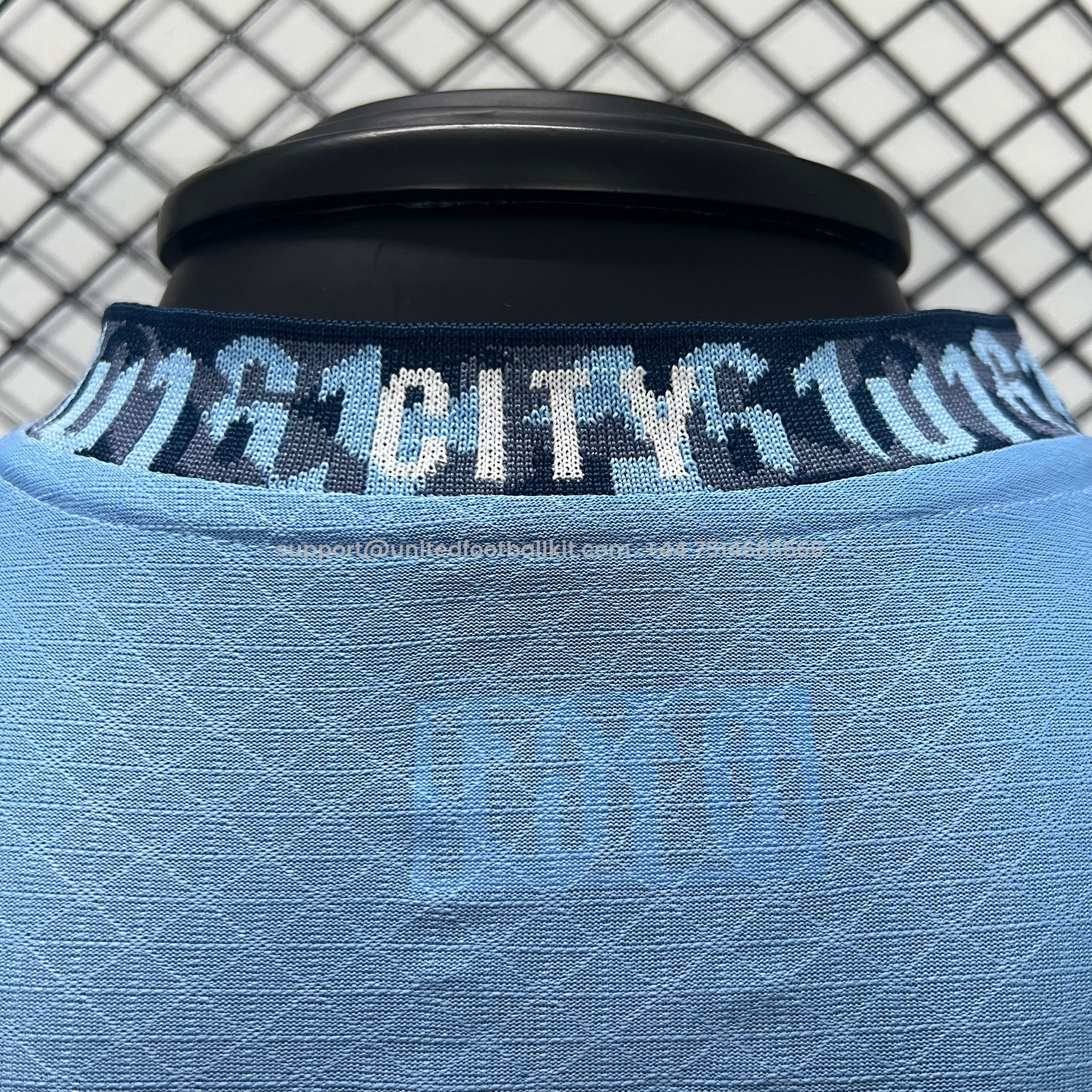 Unitedfootballkit.com | Manchester City 24-25 Home Stadium Jersey - Player Version -Customize Name, Number and Patch | Worldwide Shipping