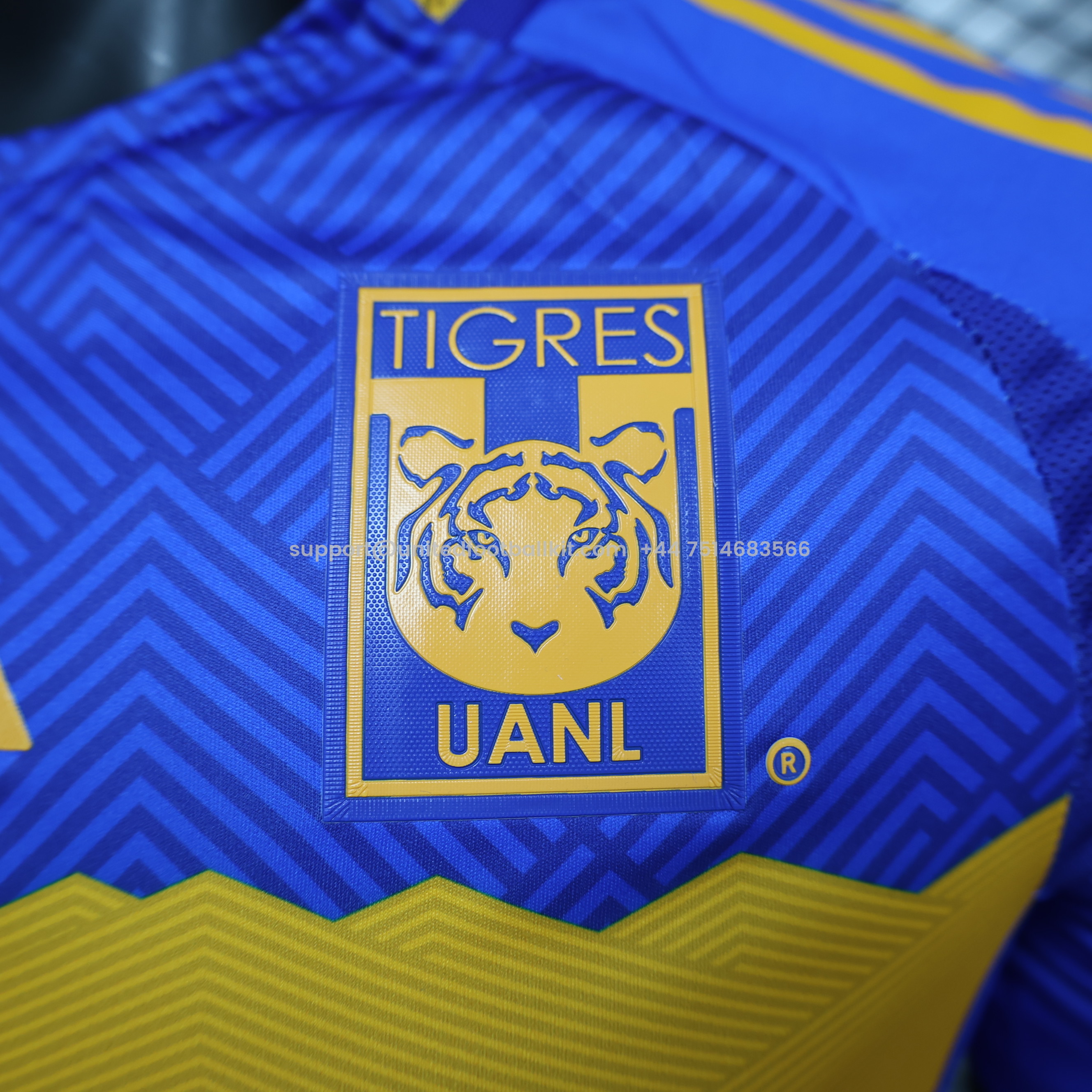 Unitedfootballkit.com | Tigres UANL 24-25 Away Jersey - Player Version -Customize Name, Number and Patch | Worldwide Shipping