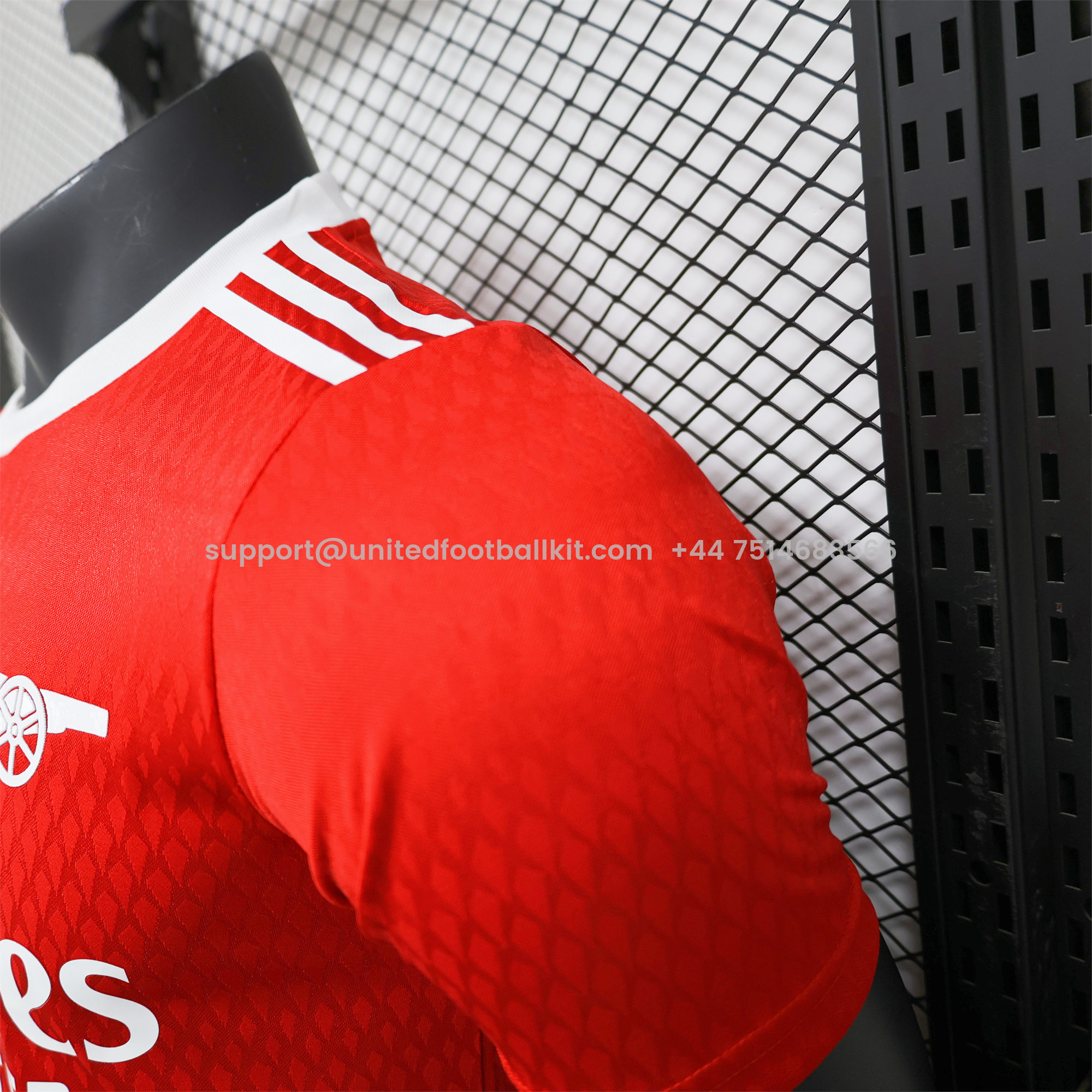 Unitedfootballkit.com | Arsenal 24-25 Red Special Edition Jersey - Player Version -Customize Name, Number and Patch | Worldwide Shipping