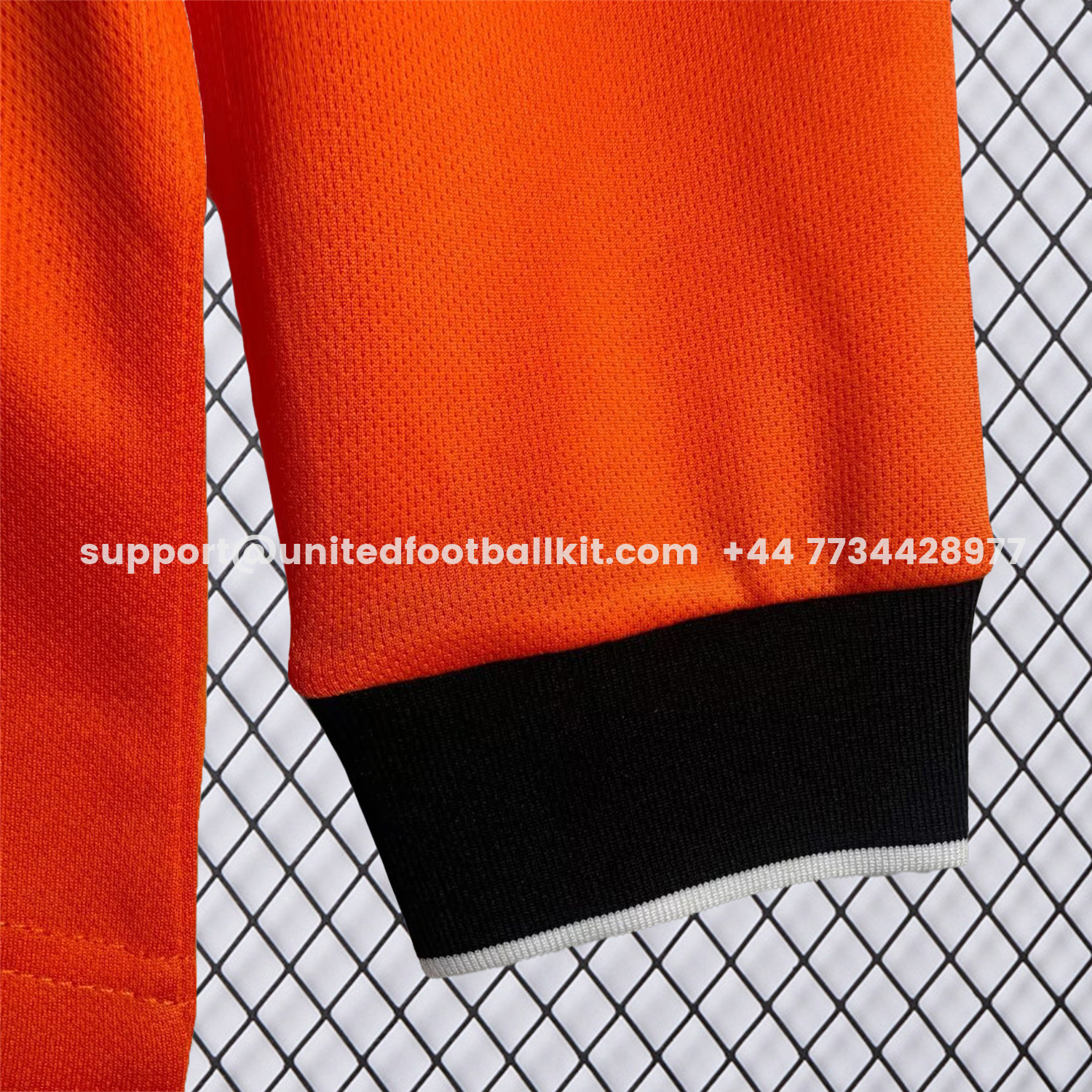 Unitedfootballkit.com | Retro Netherlands 1998 Home Long Sleeves Jersey -Customize Name, Number and Patch | Worldwide Shipping