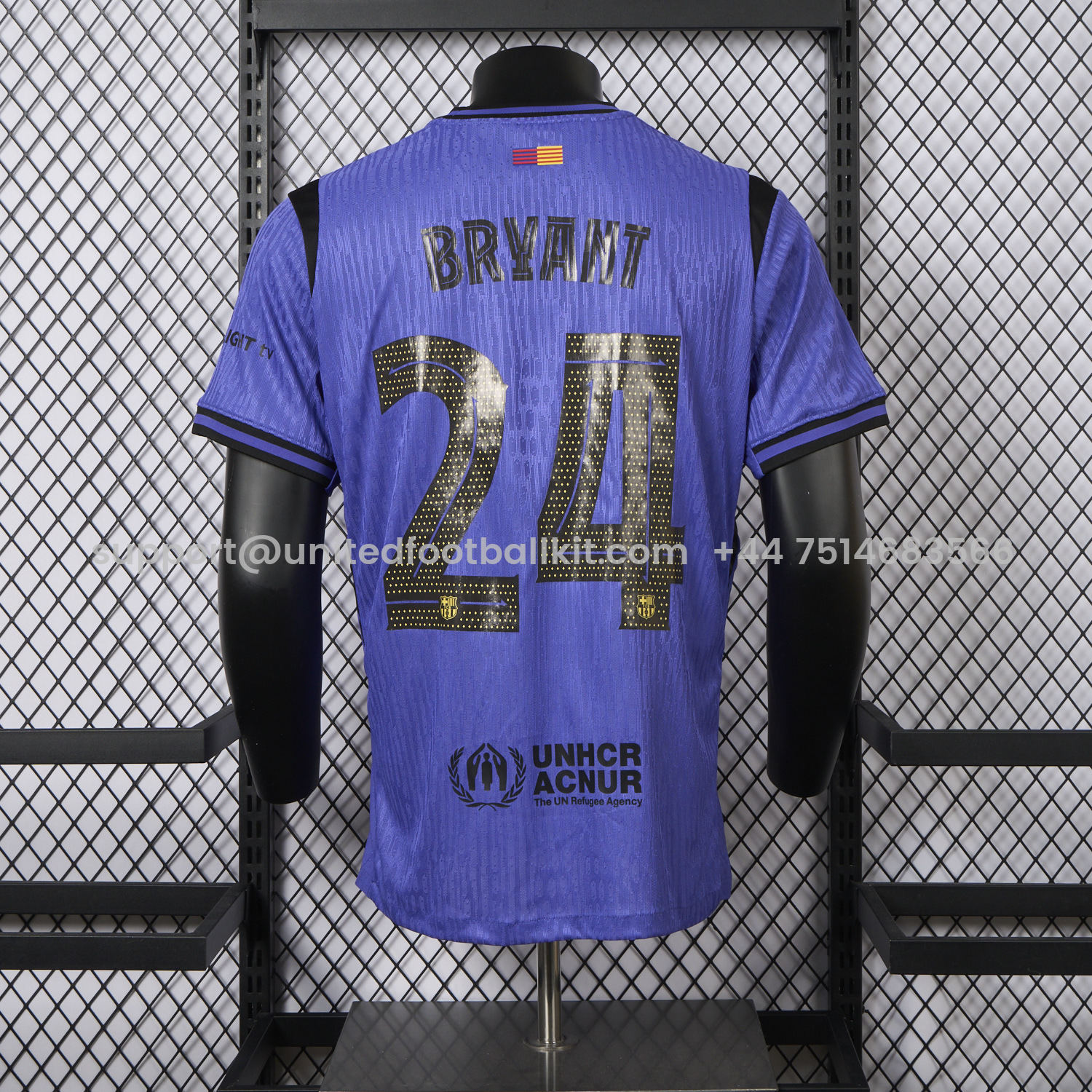 Unitedfootballkit.com | Barcelona X KB 25-26 Purple Special Jersey - Player Version -Customize Name, Number and Patch | Worldwide Shipping