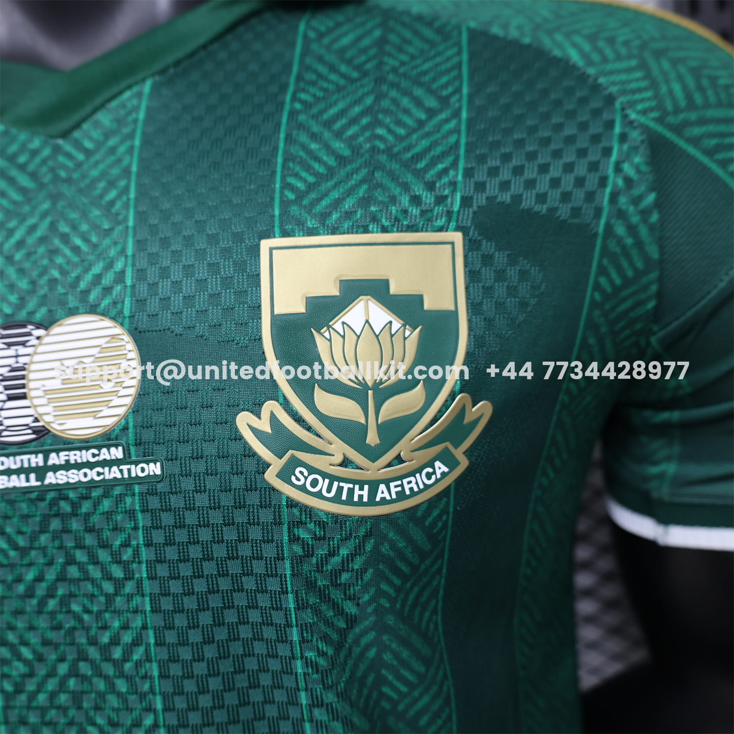 Unitedfootballkit.com | South Africa 2026 Away Jersey - Player Version -Customize Name, Number and Patch | Worldwide Shipping