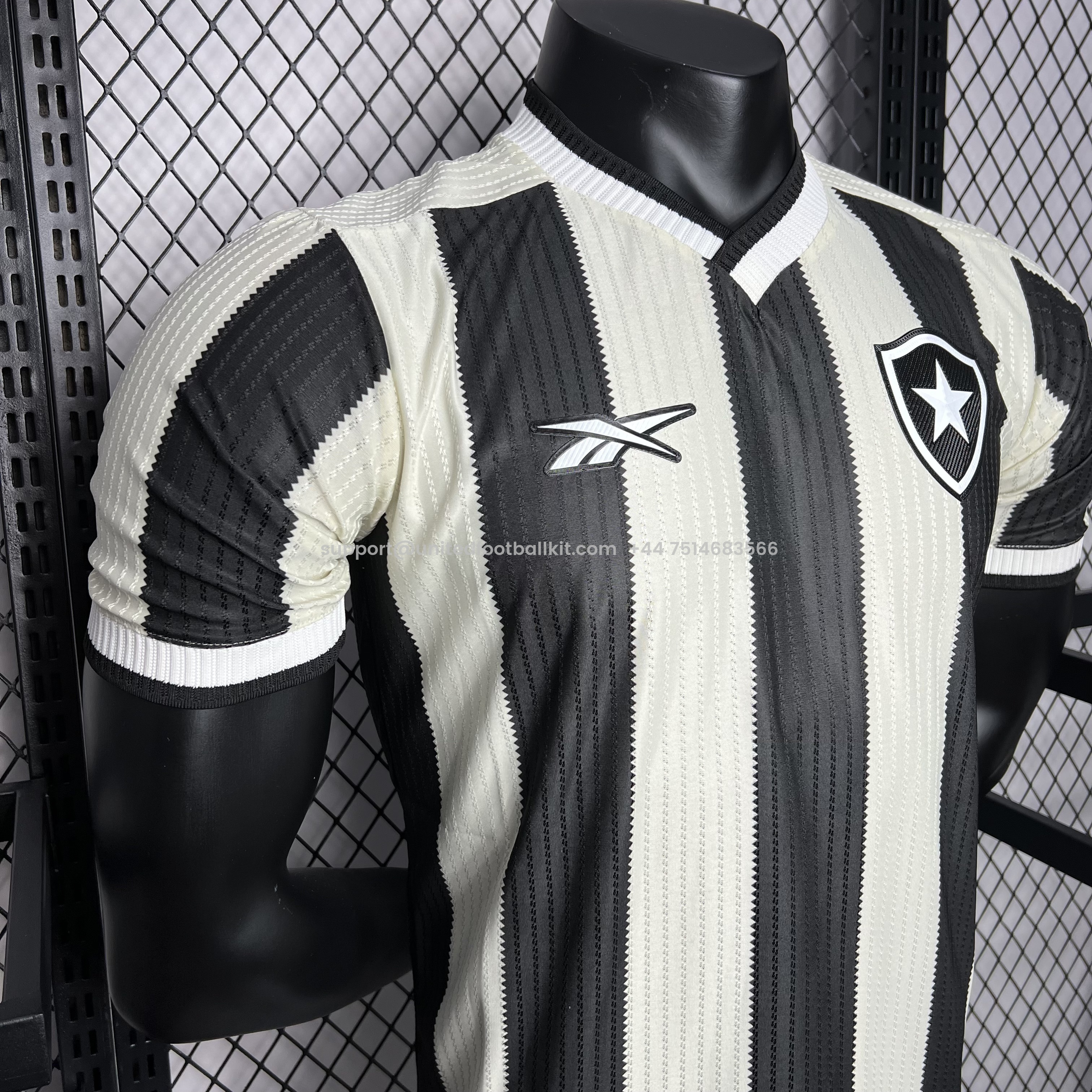 Unitedfootballkit.com | Botafogo 2024 Home Unsponsored Jersey - Player Version -Customize Name, Number and Patch | Worldwide Shipping
