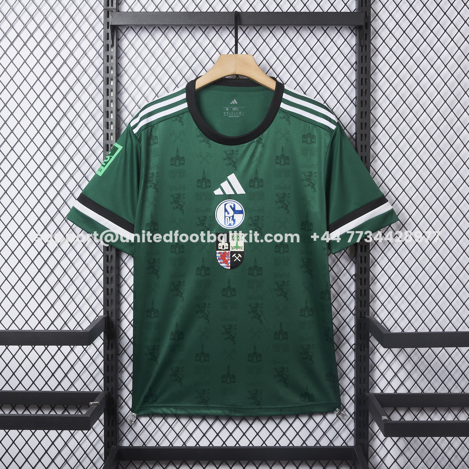 Unitedfootballkit.com | Schalke 04 25-26 150 Years of Gelsenkirchen Special Jersey - Fans Version -Customize Name, Number and Patch | Worldwide Shipping