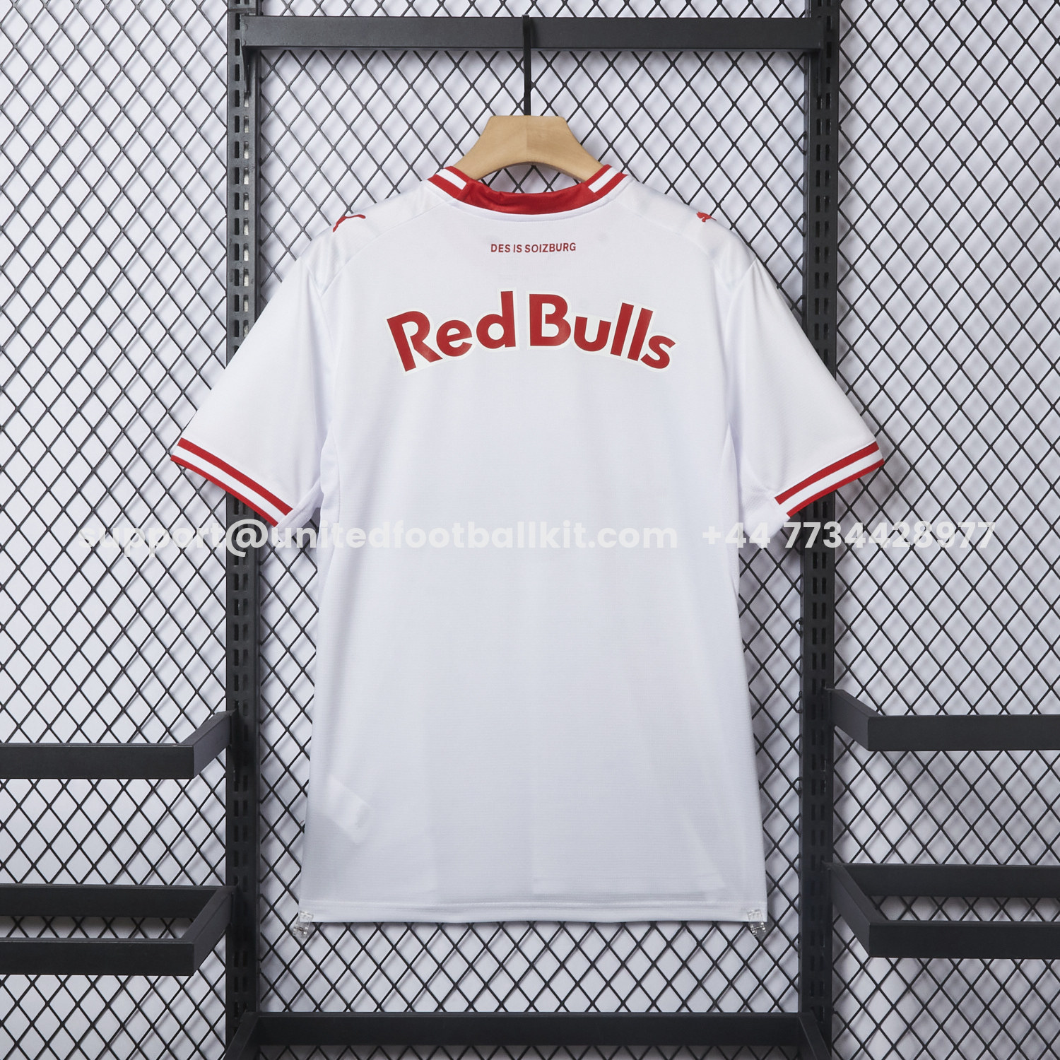 Unitedfootballkit.com | Red Bull Salzburg 26-27 Home Jersey - Fans Version -Customize Name, Number and Patch | Worldwide Shipping