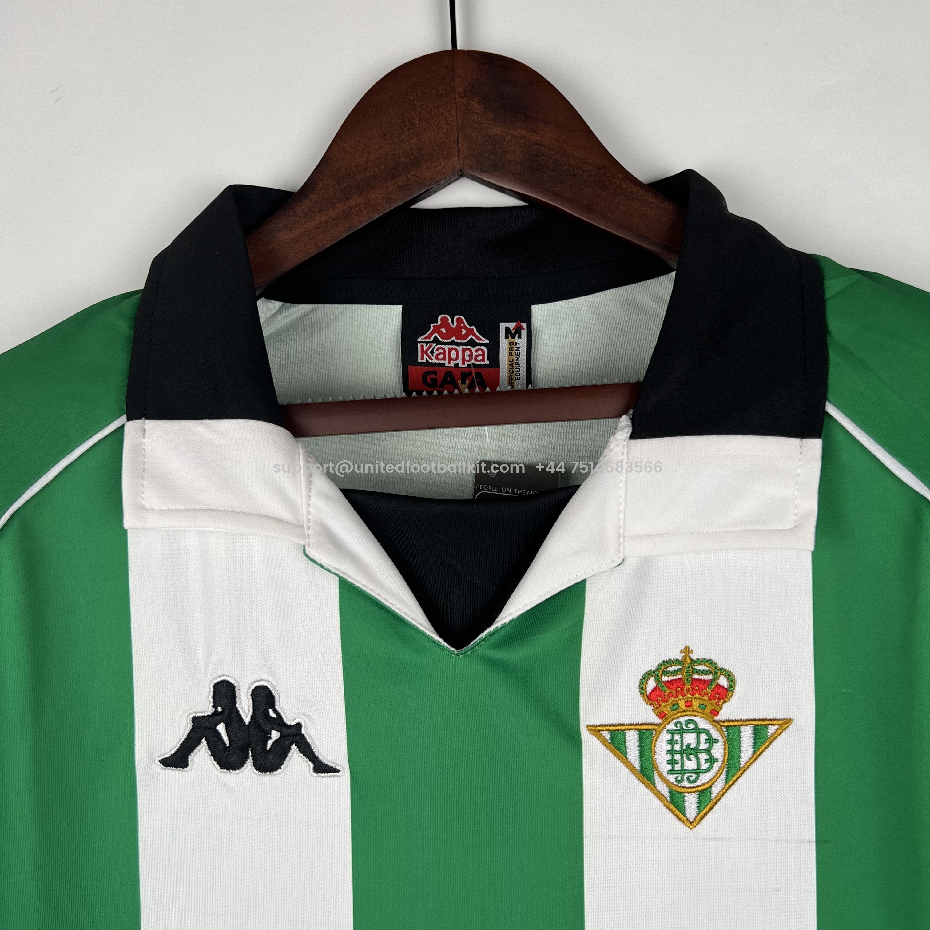 Unitedfootballkit.com | Retro Real Betis 1998-99 Home Stadium Jersey -Customize Name, Number and Patch | Worldwide Shipping