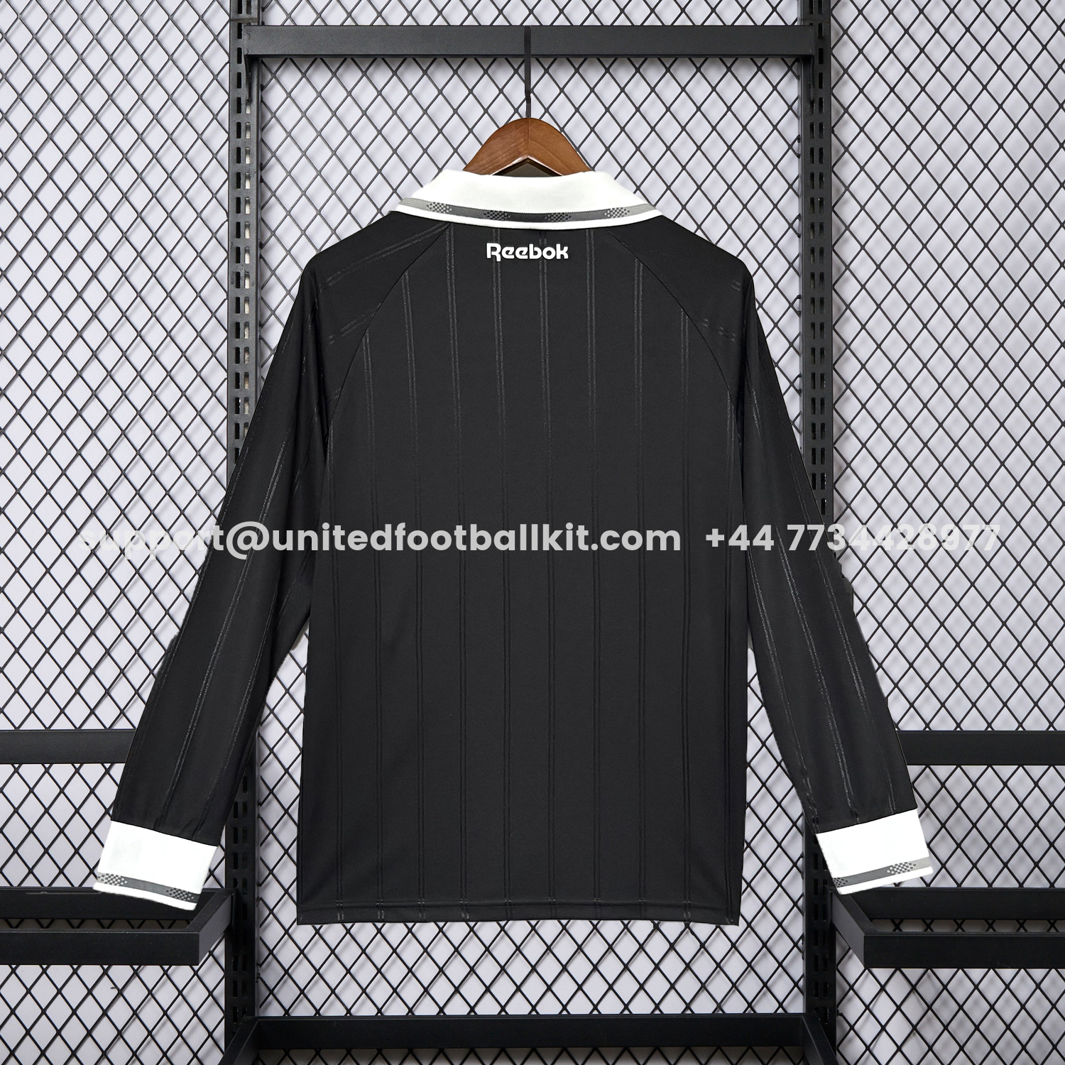 Unitedfootballkit.com | Botafogo 25-26 Away Long Sleeves Unsponsored Jersey - Fans Version -Customize Name, Number and Patch | Worldwide Shipping
