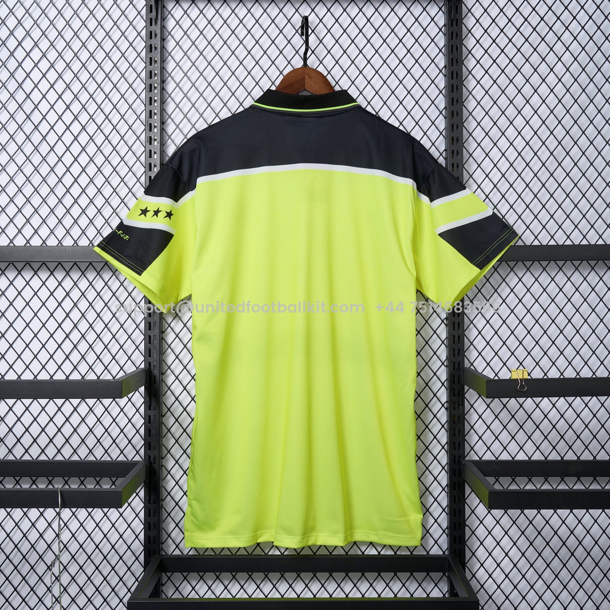 Unitedfootballkit.com | Retro Dortmund 1996-97 Home Champions League Final Jersey -Customize Name, Number and Patch | Worldwide Shipping