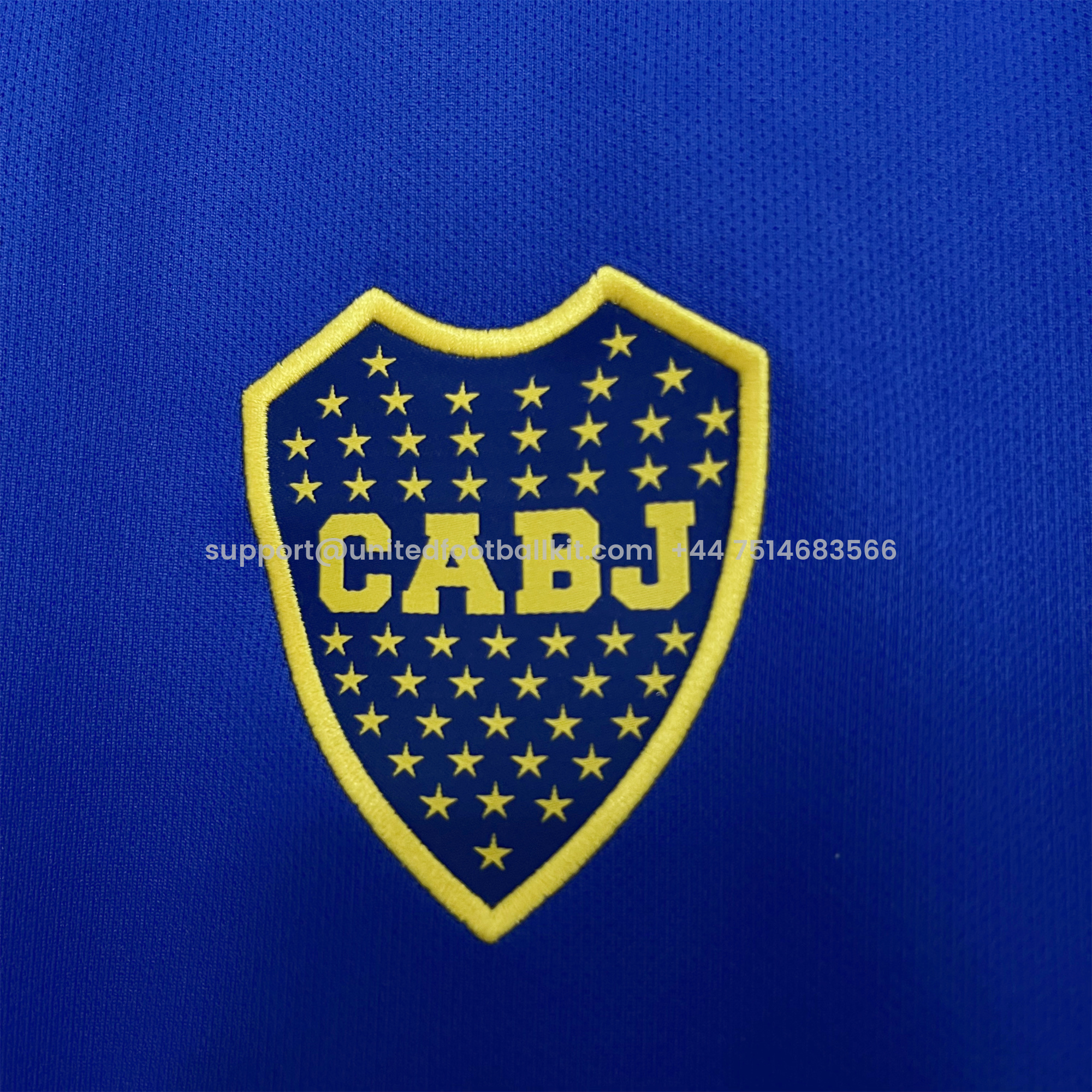 Unitedfootballkit.com | Boca Juniors 23-24 World Cup 20th Anniversary Jersey - Fans Version -Customize Name, Number and Patch | Worldwide Shipping