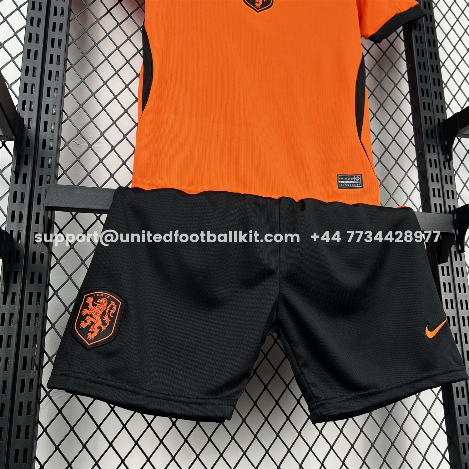 Unitedfootballkit.com | Netherlands 2026 Home Kids Kit -Customize Name, Number and Patch | Worldwide Shipping