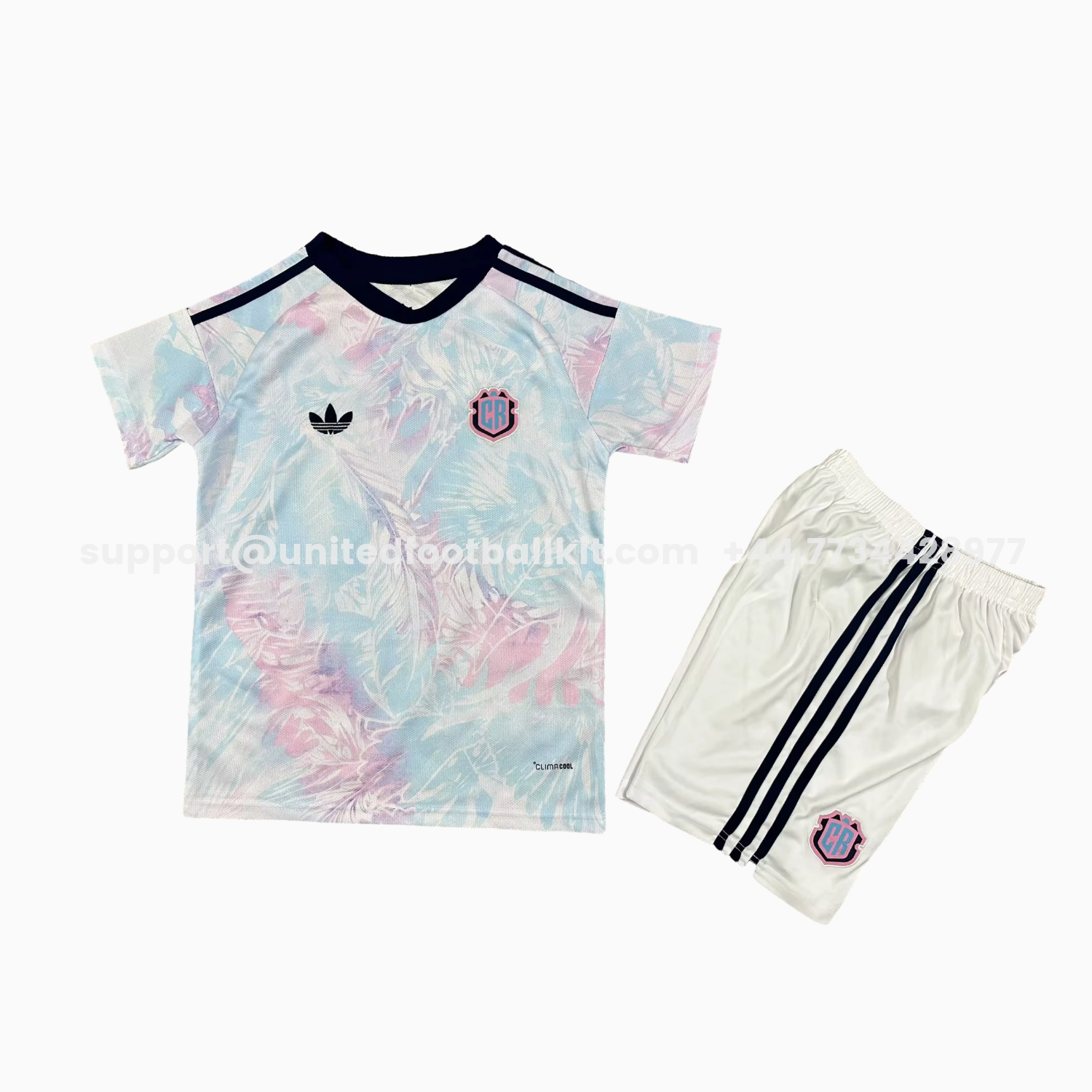 Unitedfootballkit.com | Costa Rica 2026 Away Kids Kit -Customize Name, Number and Patch | Worldwide Shipping