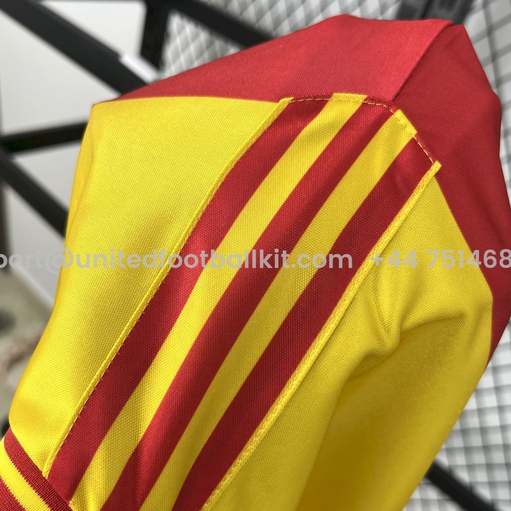 Unitedfootballkit.com | Retro Colombia 1990 Home Stadium Jersey -Customize Name, Number and Patch | Worldwide Shipping