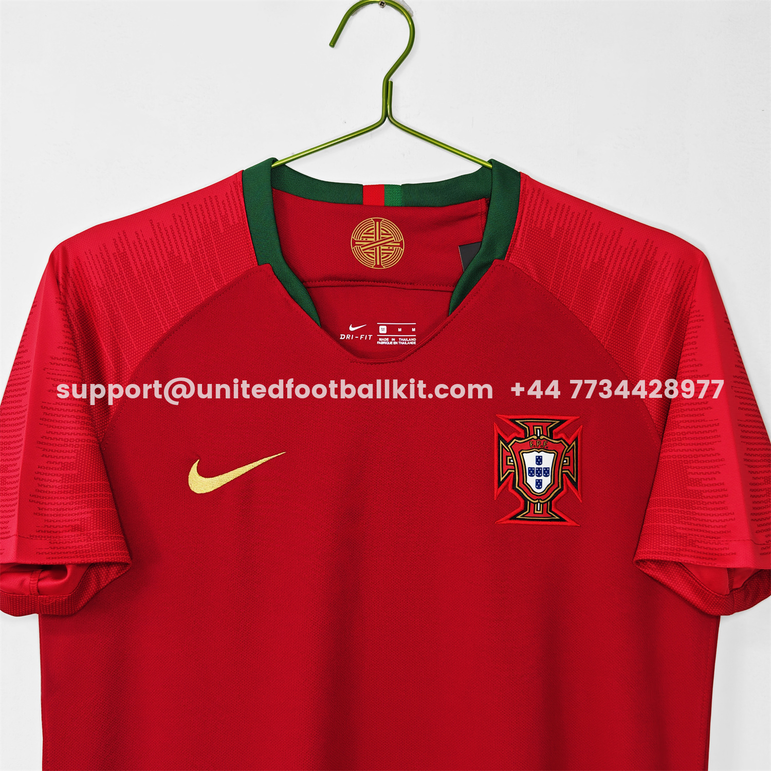 Unitedfootballkit.com | Retro Portugal 2018 Home Jersey -Customize Name, Number and Patch | Worldwide Shipping