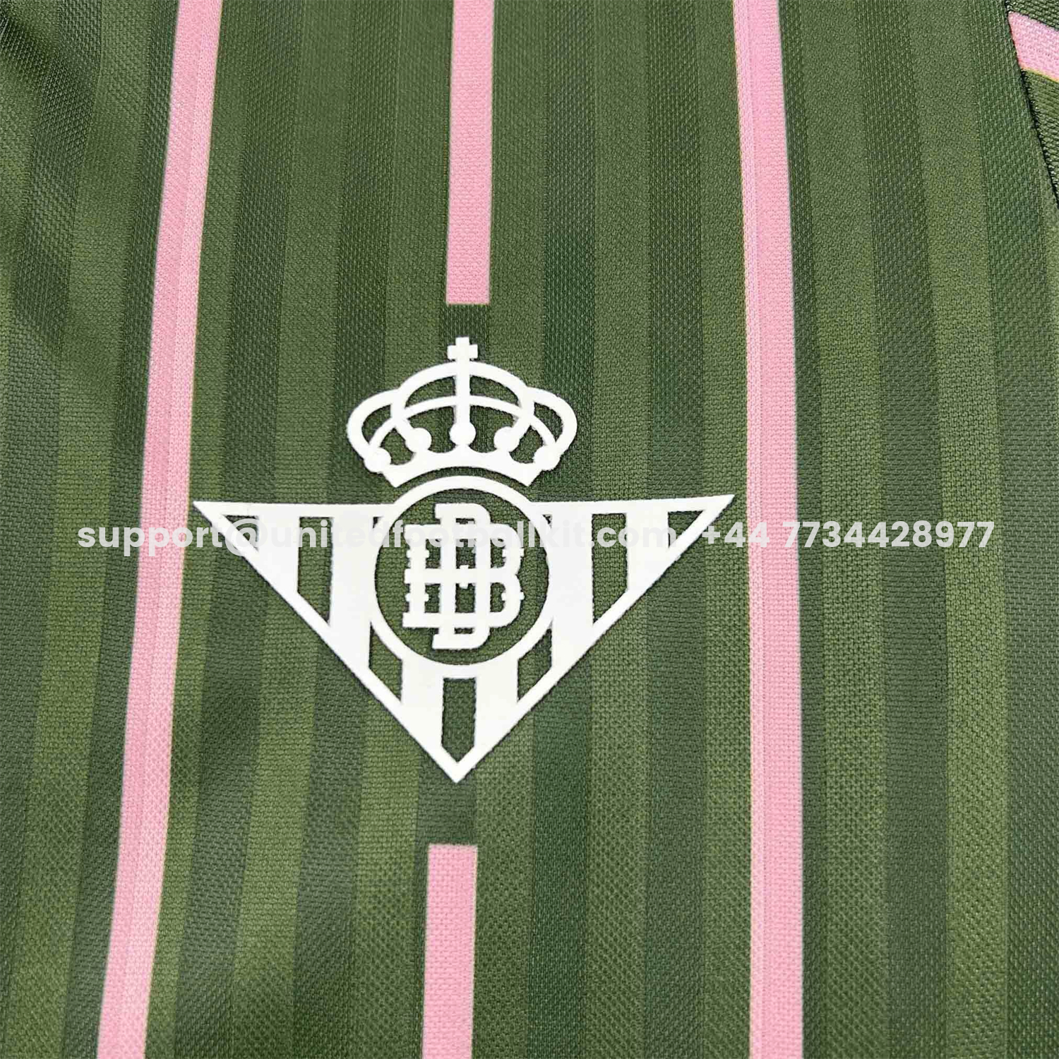 Unitedfootballkit.com | Women's Real Betis 25-26 Pre-Match Jersey -Customize Name, Number and Patch | Worldwide Shipping