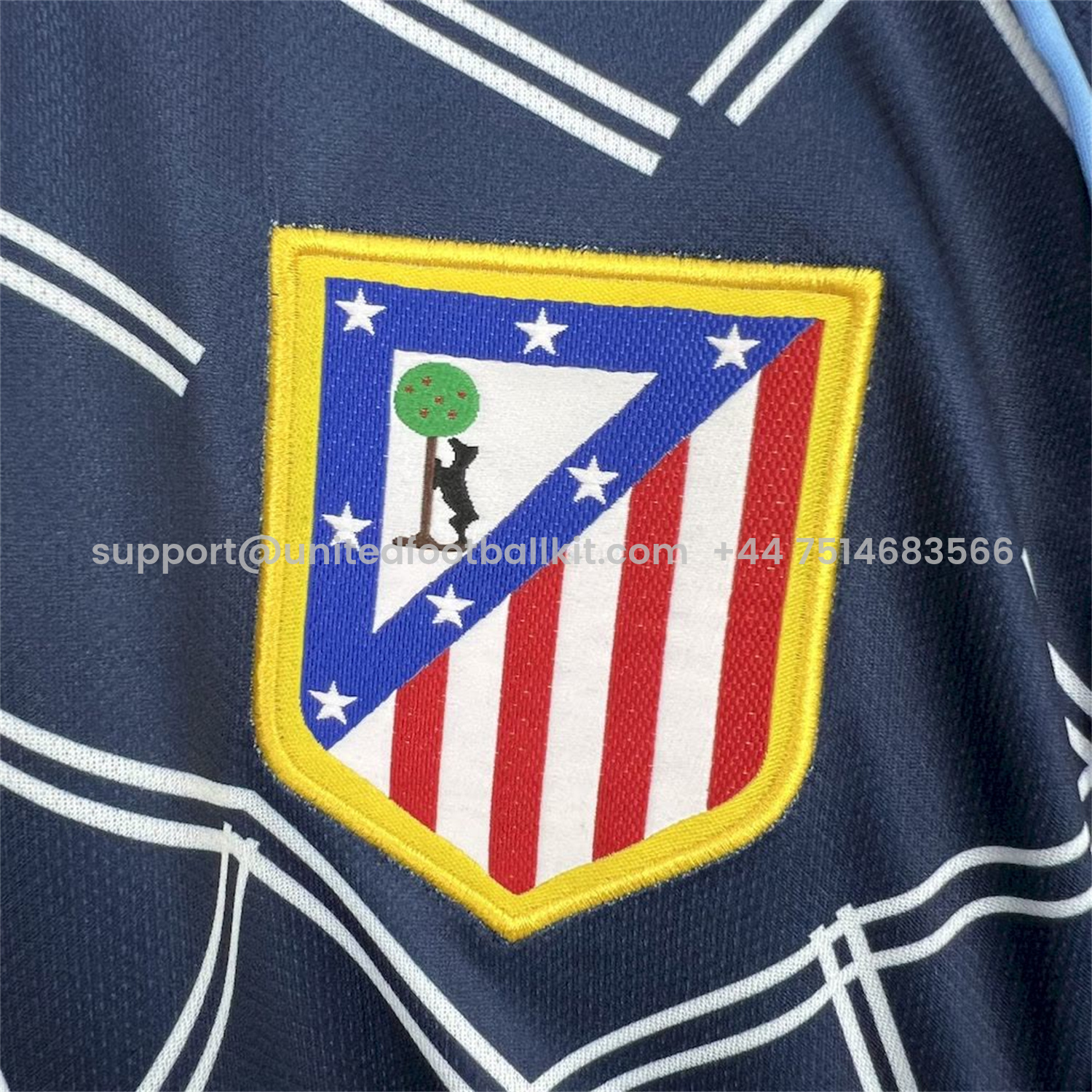 Unitedfootballkit.com | Retro Atletico Madrid 2004-05 Away Jersey - S.p.i.d.e.r M.a.n -Customize Name, Number and Patch | Worldwide Shipping