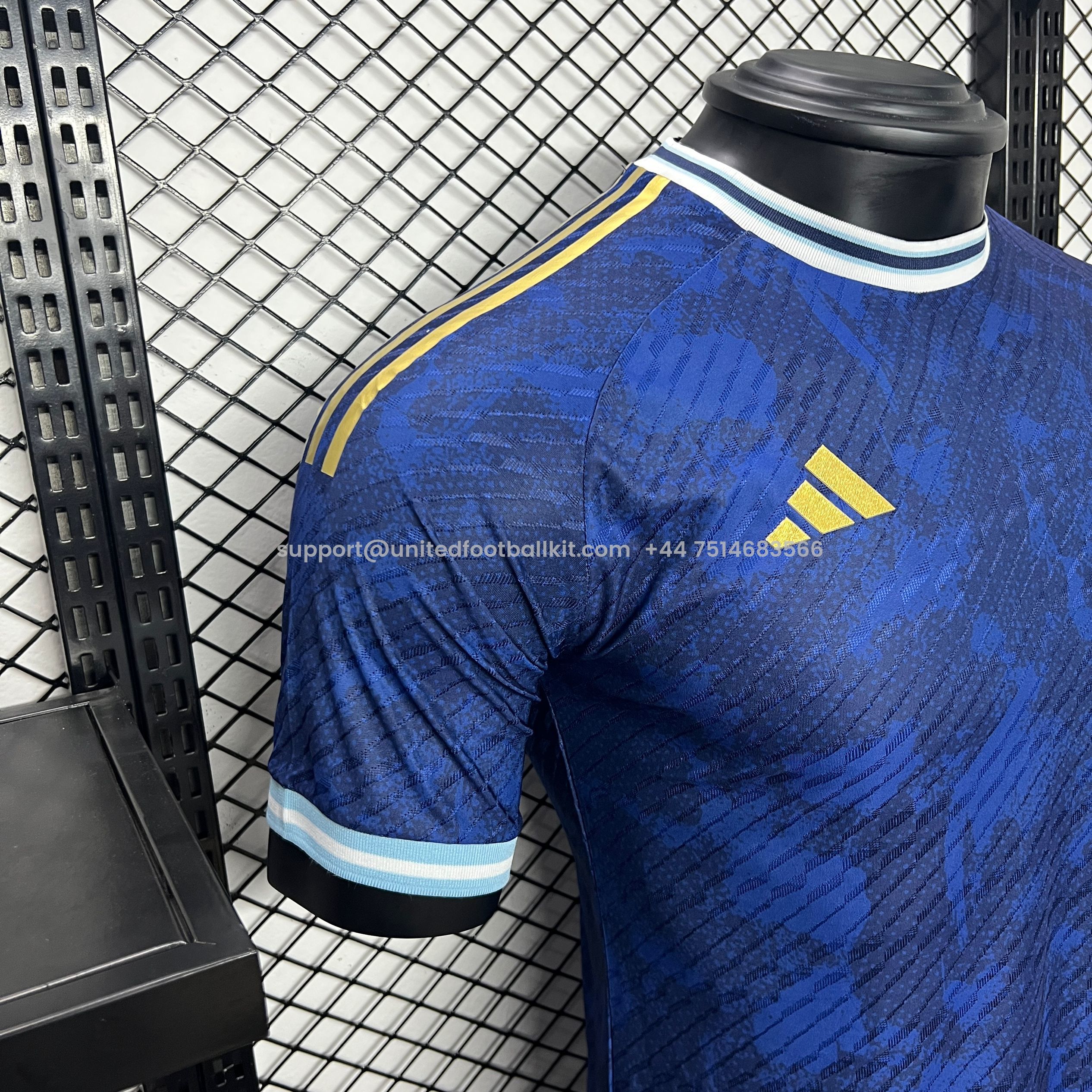 Unitedfootballkit.com | Argentina 2024 Blue Special Edition Jersey - Player Version -Customize Name, Number and Patch | Worldwide Shipping