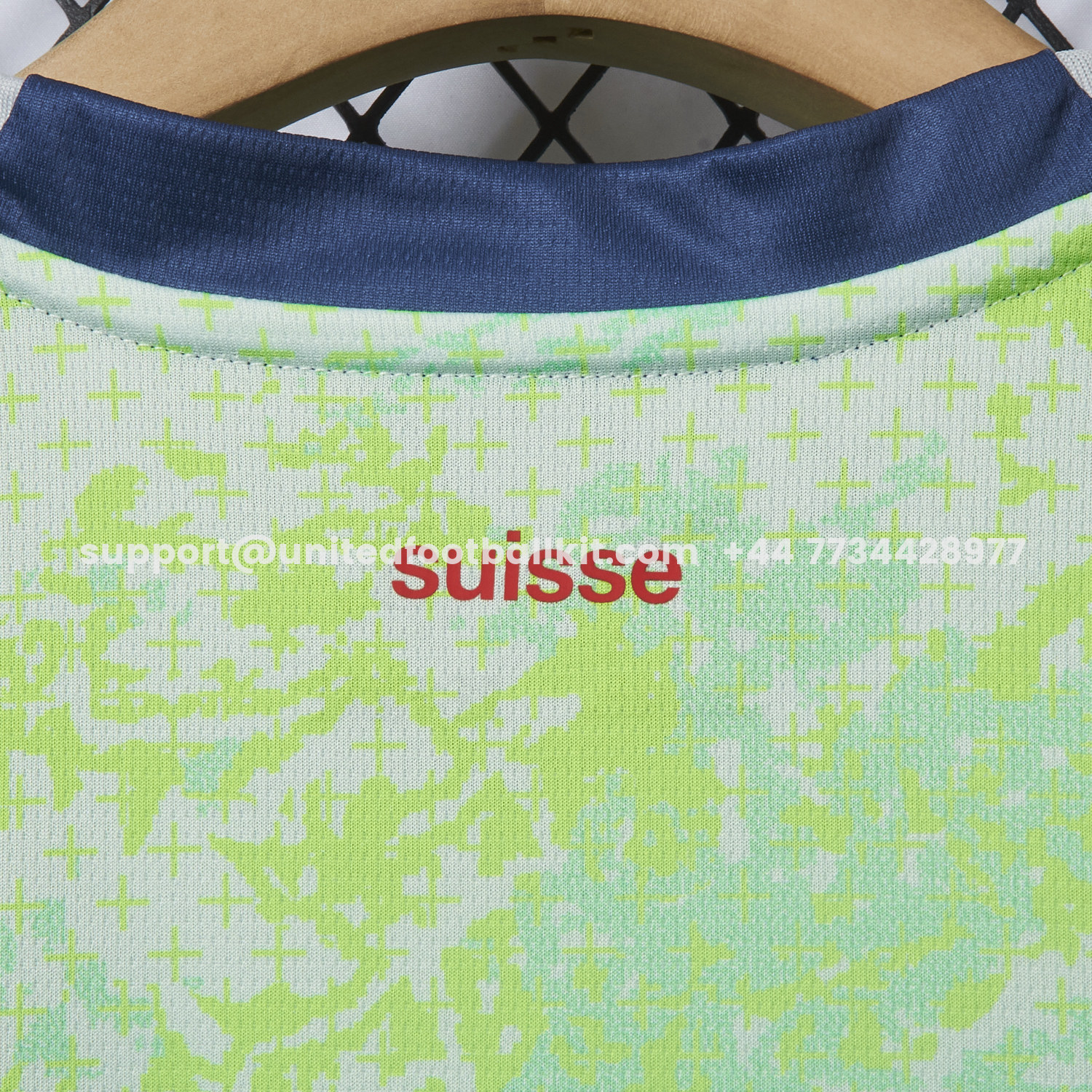Unitedfootballkit.com | Switzerland 2026 Away Green Jersey - Fans Version -Customize Name, Number and Patch | Worldwide Shipping