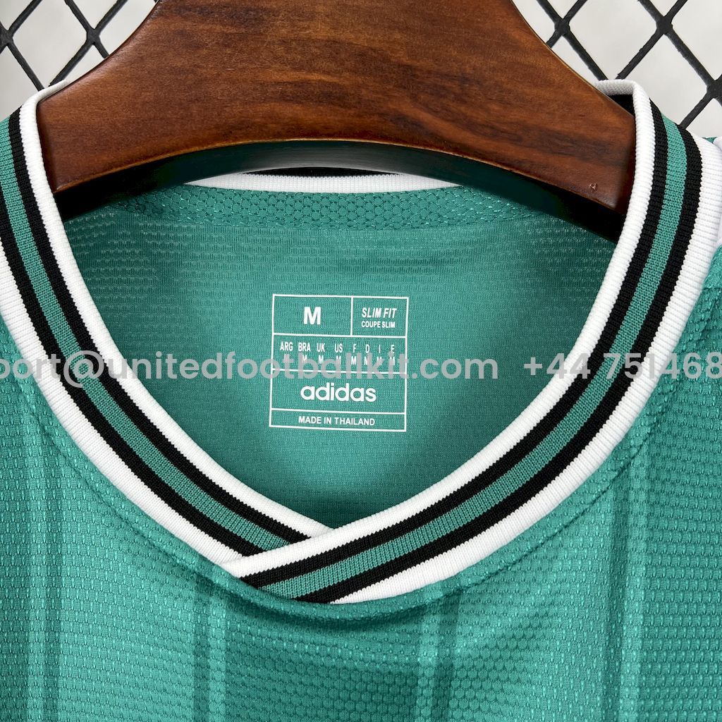 Unitedfootballkit.com | Aston Villa 24-25 Originals Green Stripe Jersey - Fans Version -Customize Name, Number and Patch | Worldwide Shipping