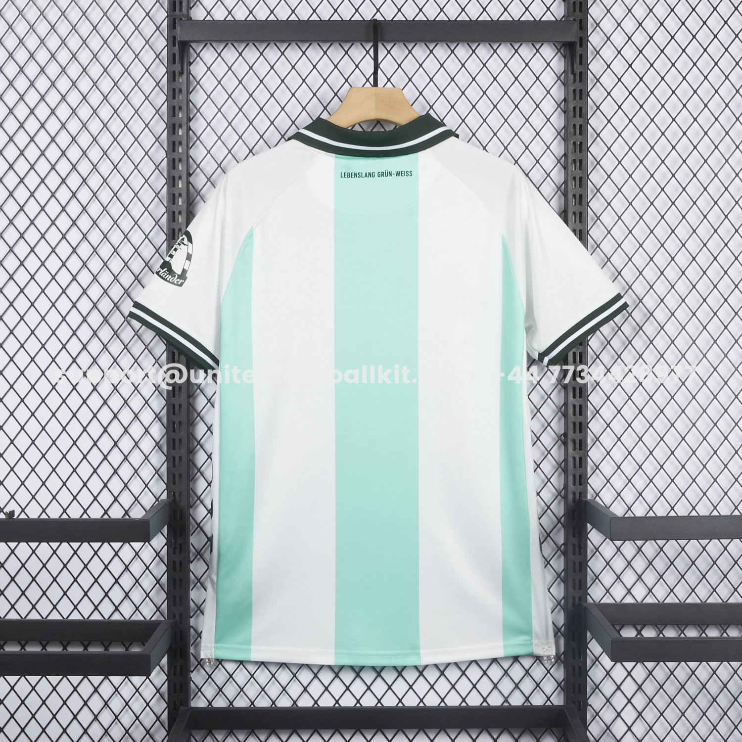 Unitedfootballkit.com | Werder Bremen 25-26 Green And White Special Jersey - Fans Version -Customize Name, Number and Patch | Worldwide Shipping