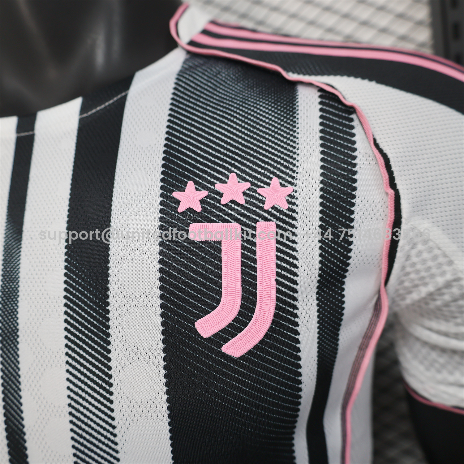 Unitedfootballkit.com | Juventus 25-26 Home Stadium Jersey - Player Version -Customize Name, Number and Patch | Worldwide Shipping