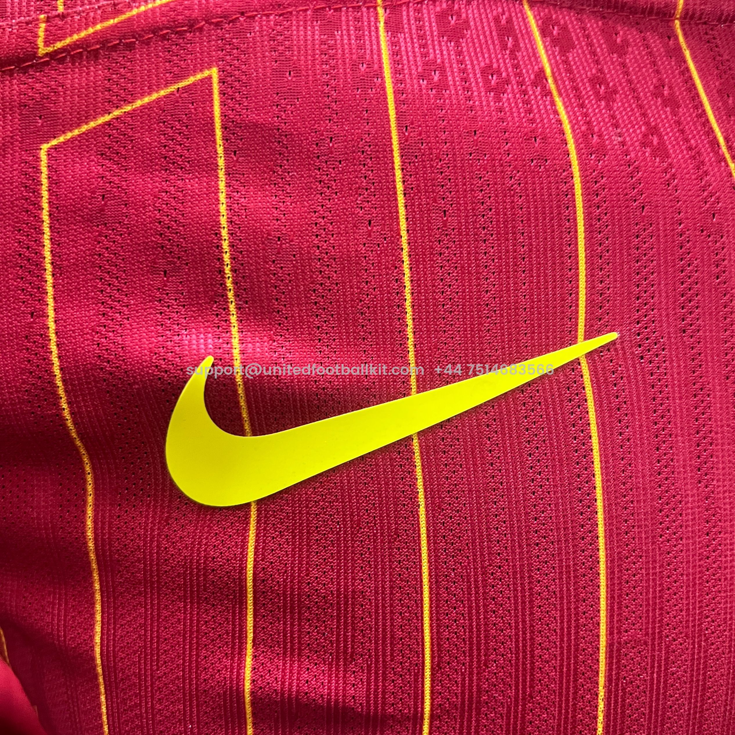 Unitedfootballkit.com | Liver.pool 24-25 Home Long Sleeve Jersey - Player Version -Customize Name, Number and Patch | Worldwide Shipping