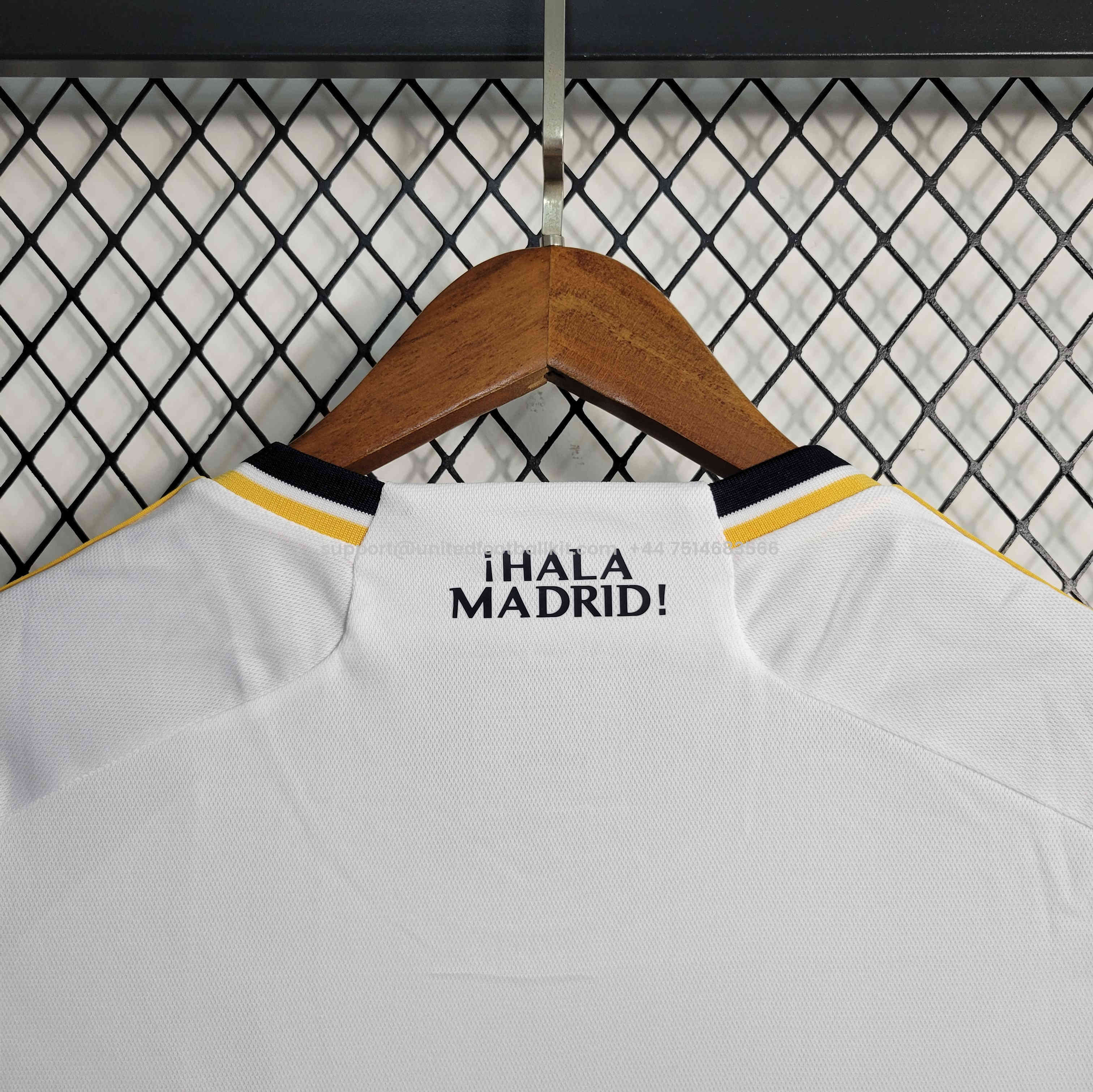 Unitedfootballkit.com | Real Madrid 23-24 Home Stadium Jersey - Fans Version -Customize Name, Number and Patch | Worldwide Shipping