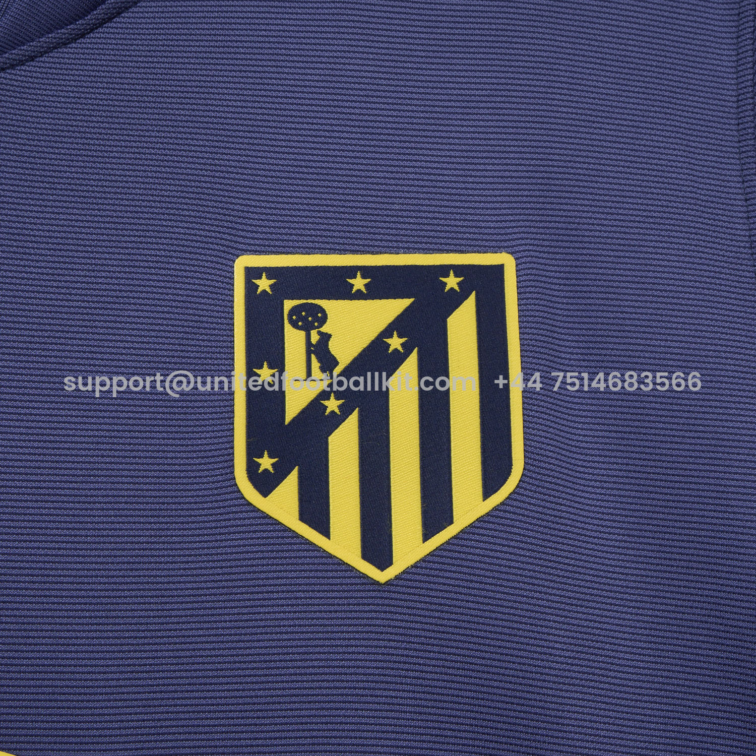 Unitedfootballkit.com | Atlético Madrid 25-26 Away Jersey - Fans Version -Customize Name, Number and Patch | Worldwide Shipping