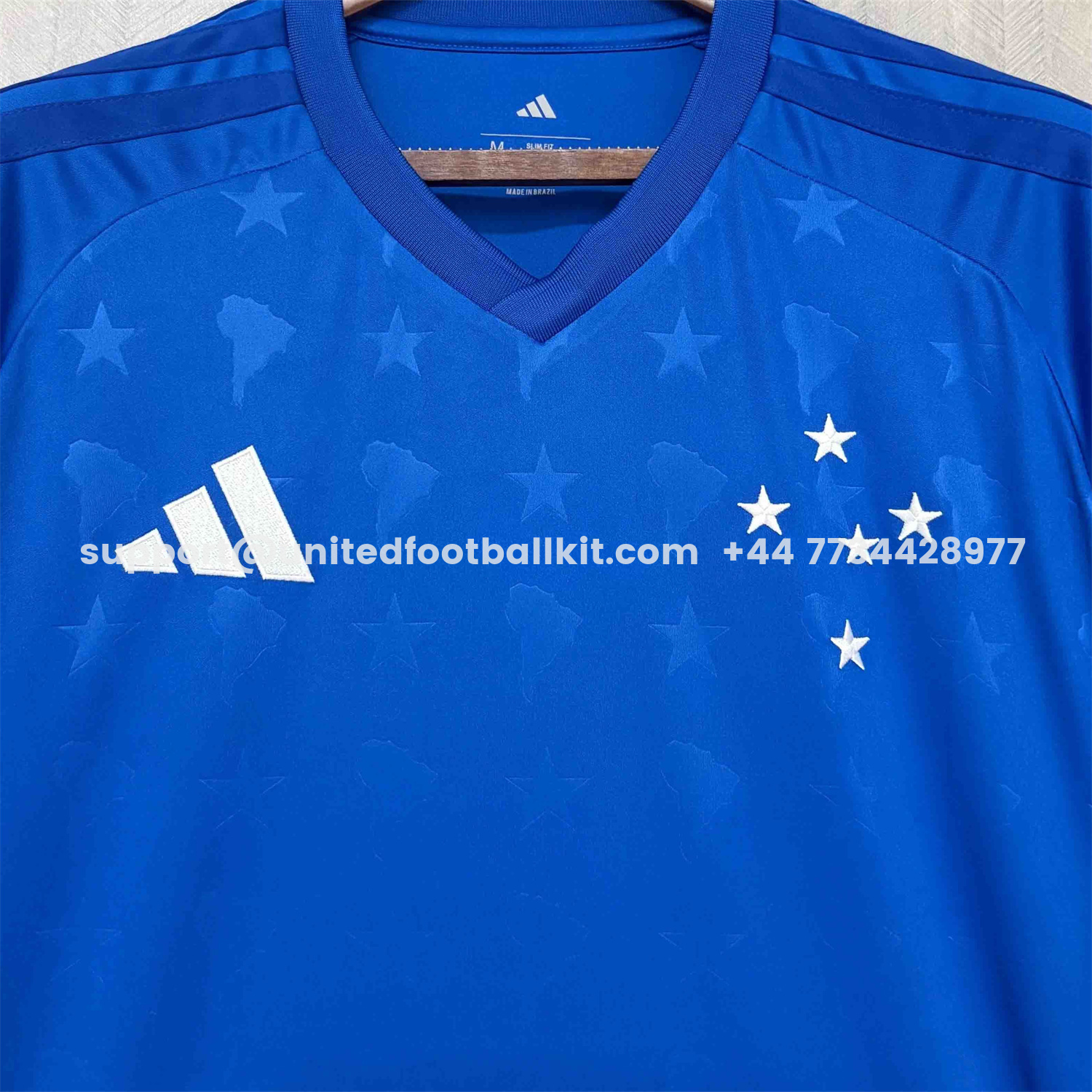 Unitedfootballkit.com | Cruzeiro 26-27 Home Jersey - Fans Version -Customize Name, Number and Patch | Worldwide Shipping