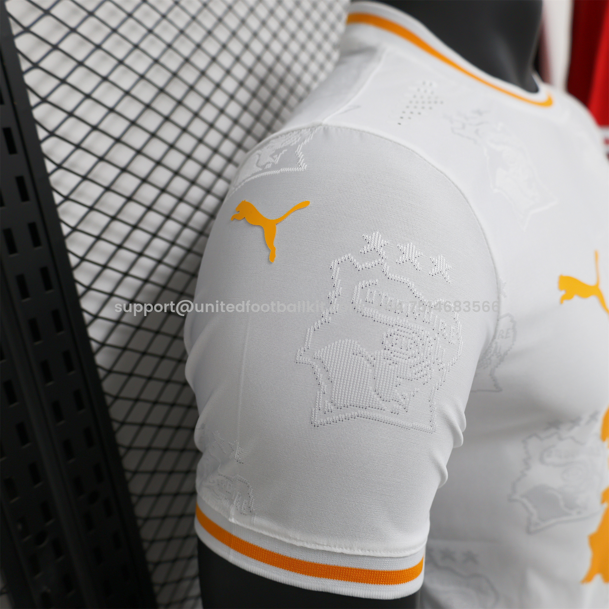Unitedfootballkit.com | Ivory Coast 2024 White Special Edition Jersey - Player Version -Customize Name, Number and Patch | Worldwide Shipping