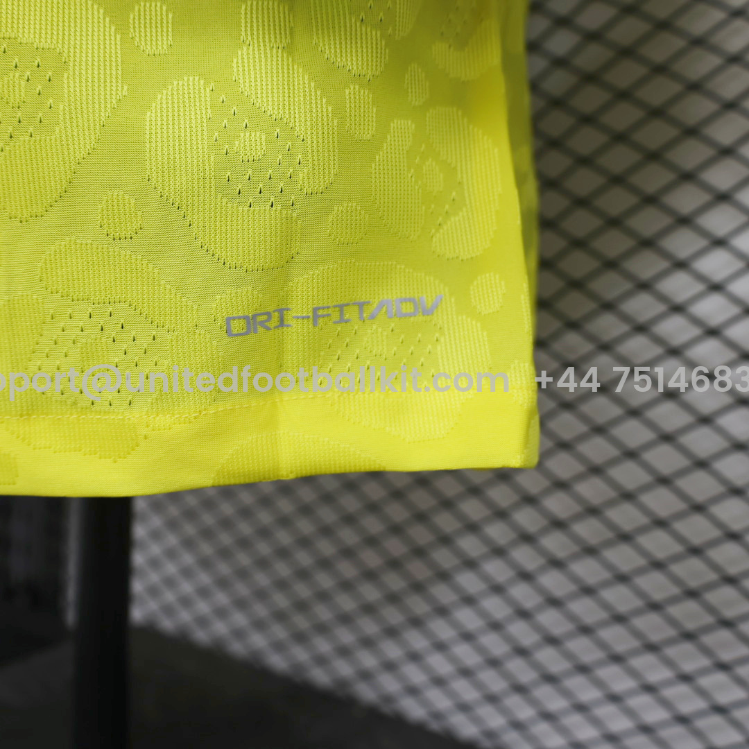 Unitedfootballkit.com | Brazil 22-23 Home Long Sleeve Jersey - Player Version -Customize Name, Number and Patch | Worldwide Shipping