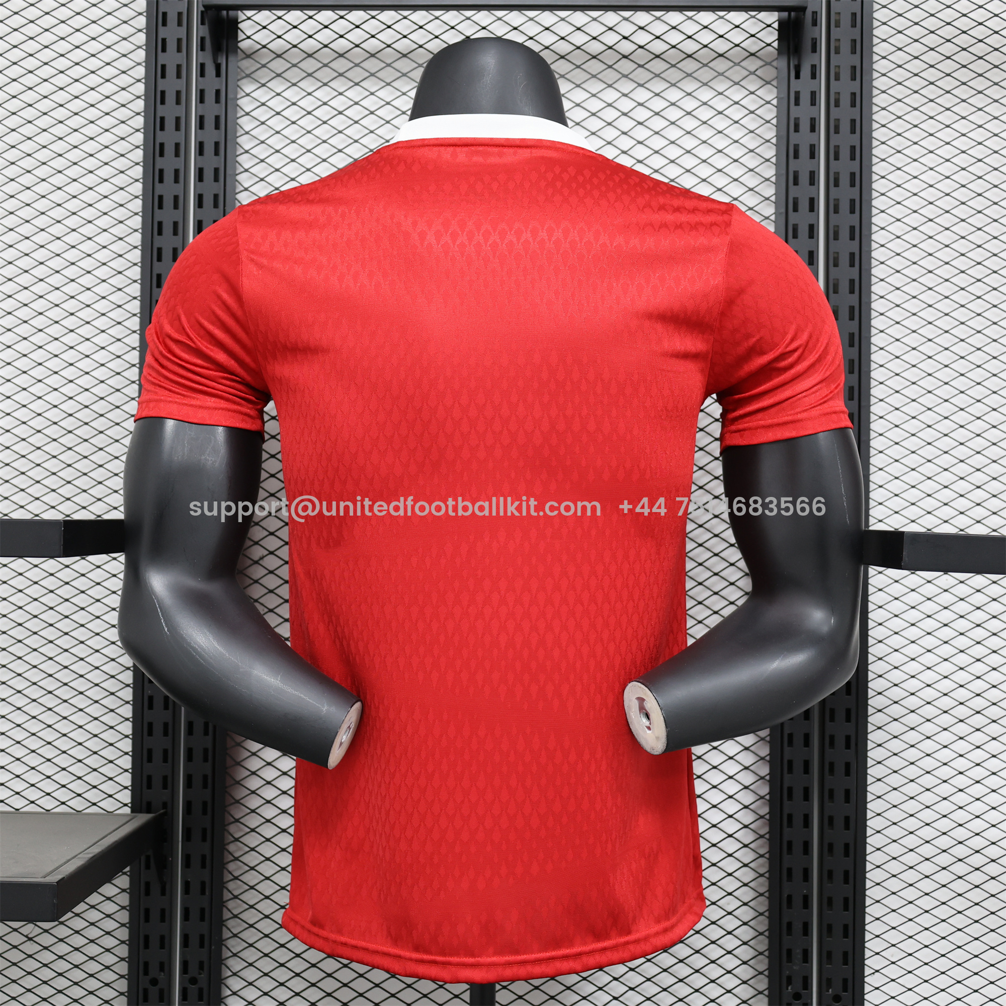 Unitedfootballkit.com | Manchester United 24-25 Red Special Edition Jersey - Player Version -Customize Name, Number and Patch | Worldwide Shipping