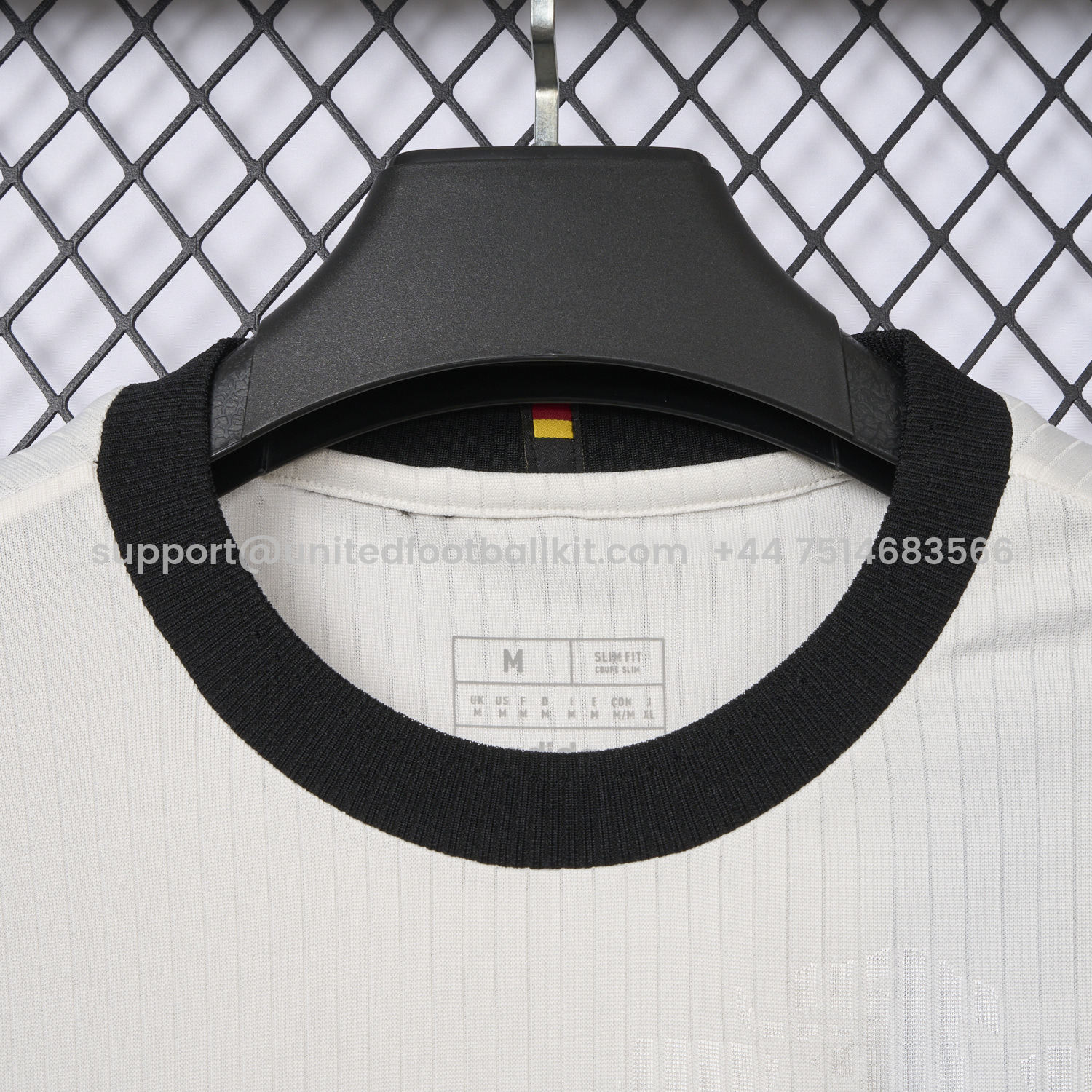 Unitedfootballkit.com | Germany 2025 125-Year Anniversary Commemorative Edition White Vest - Fans Version -Customize Name, Number and Patch | Worldwide Shipping