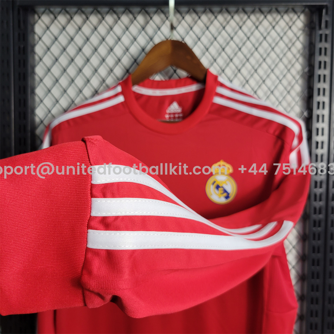 Unitedfootballkit.com | Retro Real Madrid 11-12 Third Away Long Sleeve Jersey -Customize Name, Number and Patch | Worldwide Shipping