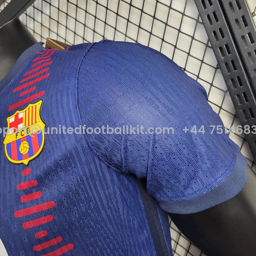Unitedfootballkit.com | Barcelona 24-25 Volume Special Edition Jersey - Player Version -Customize Name, Number and Patch | Worldwide Shipping